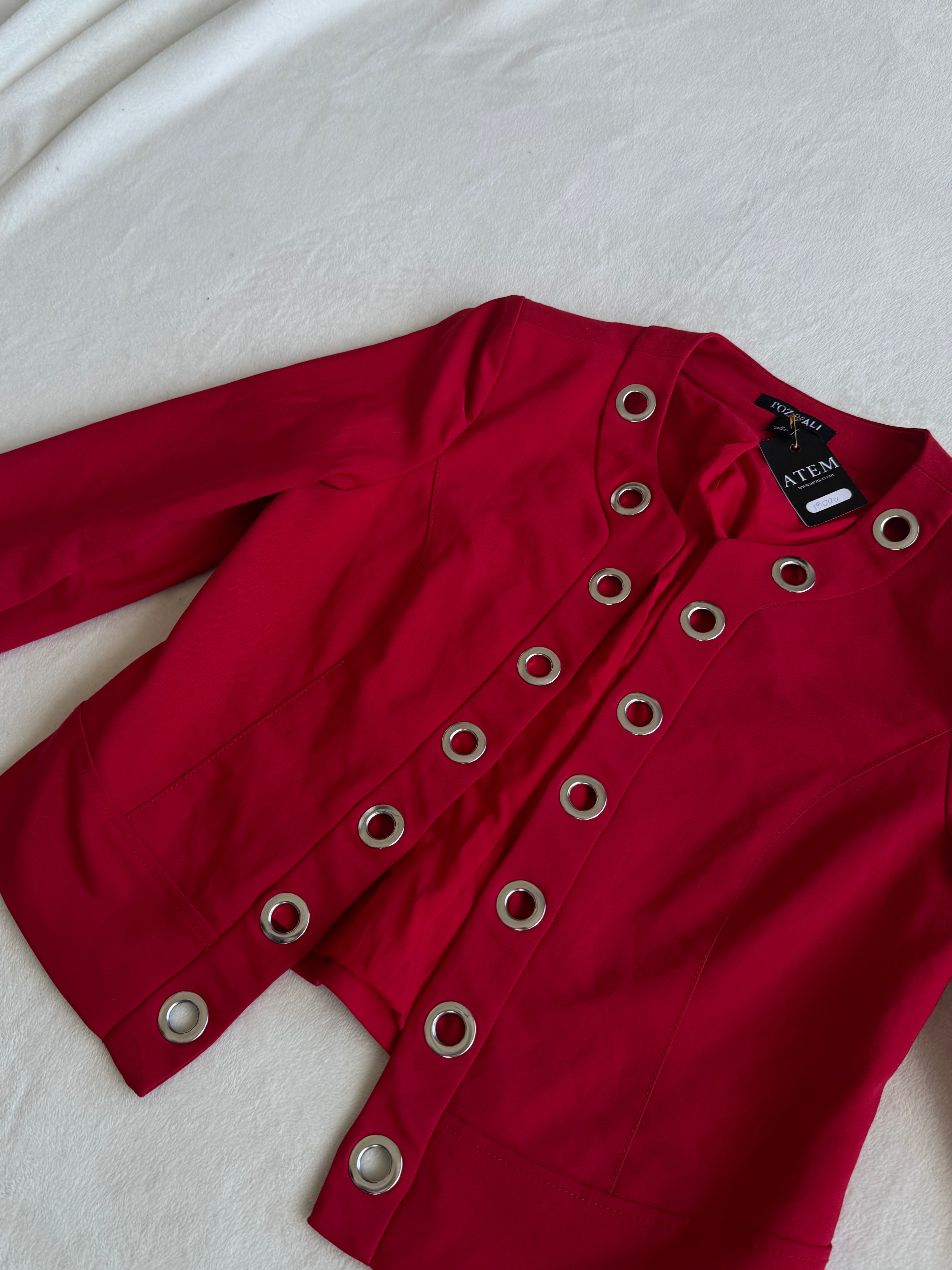 Red jacket