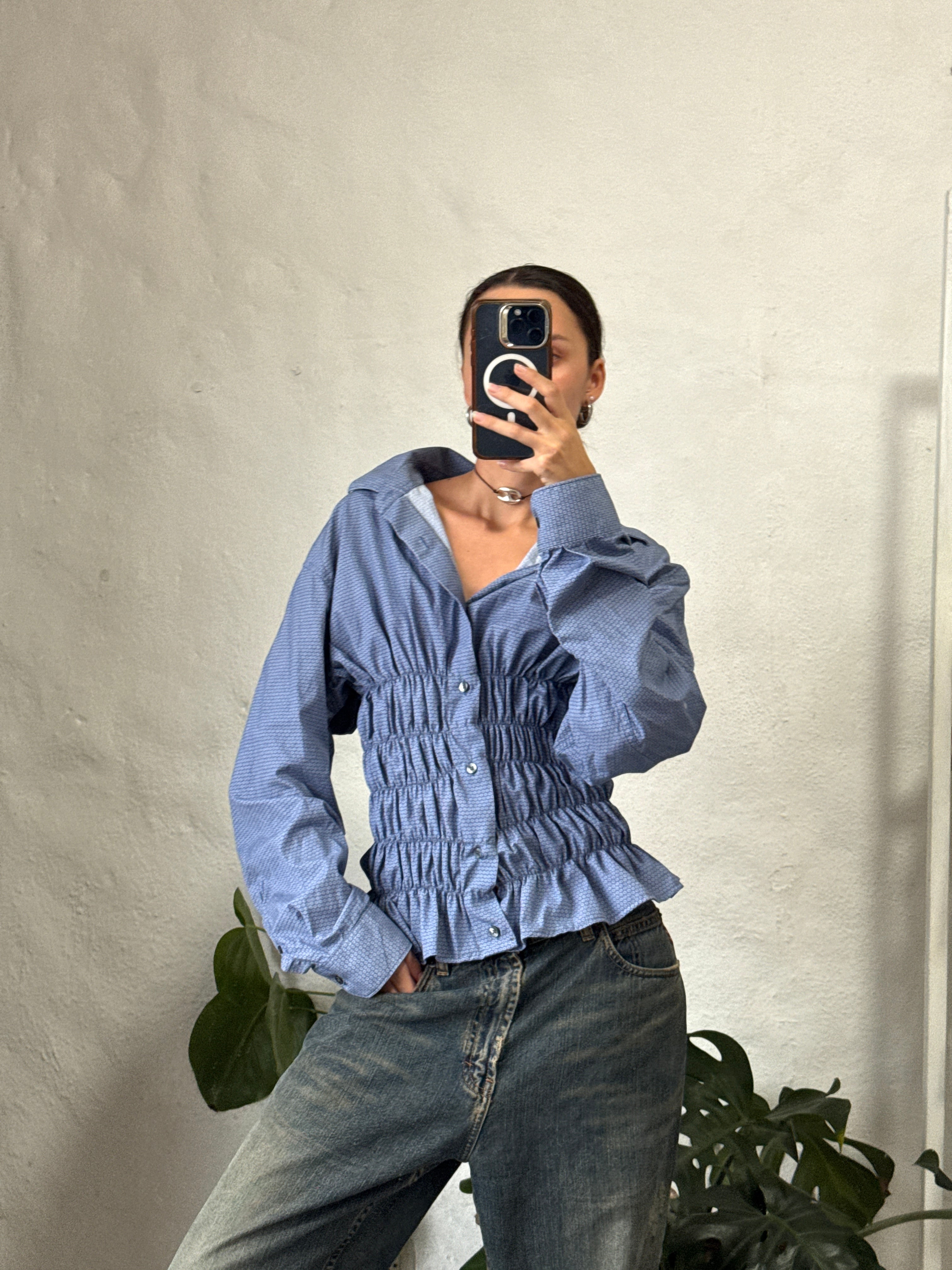 Upcycled Blue