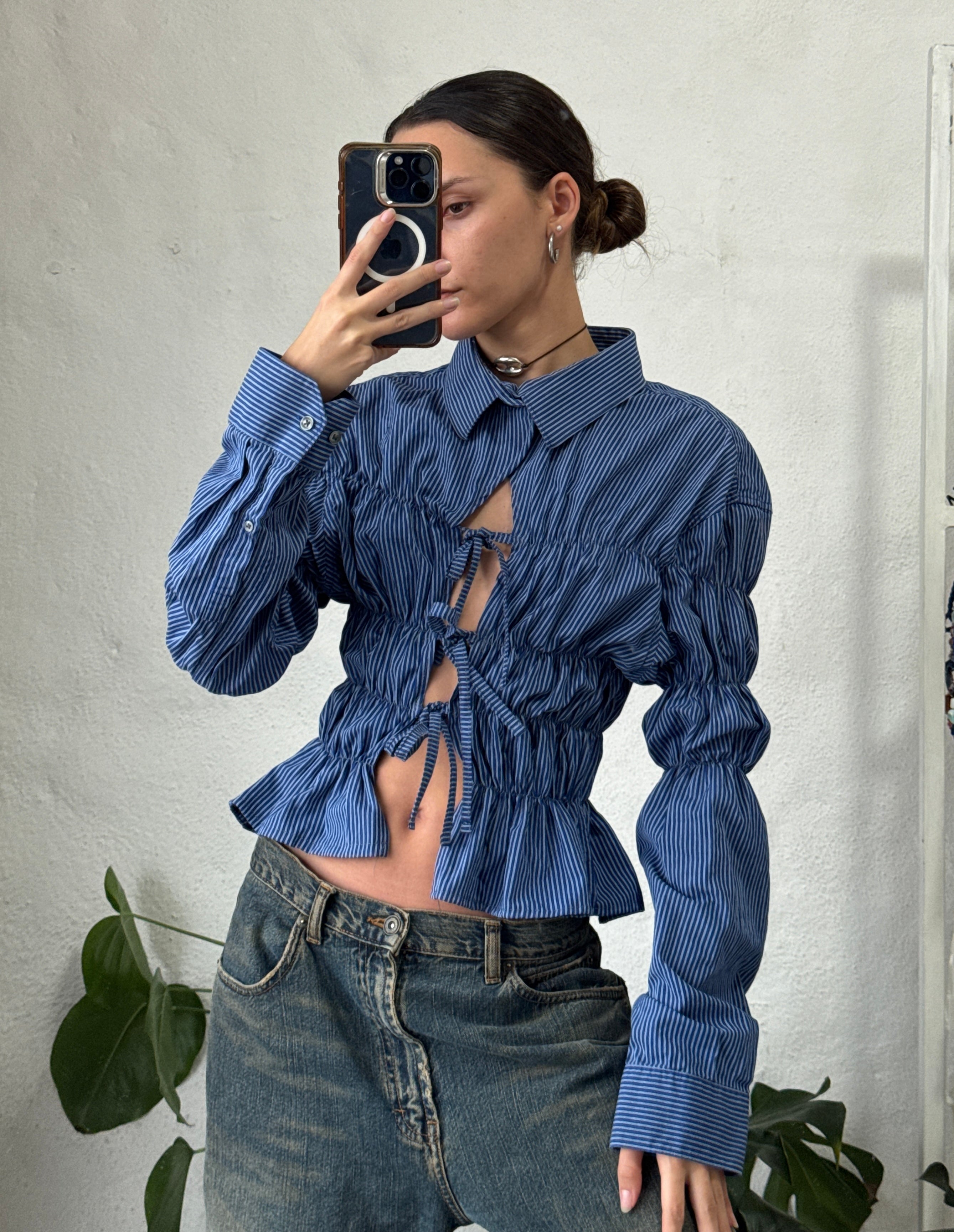 Upcycled Blue