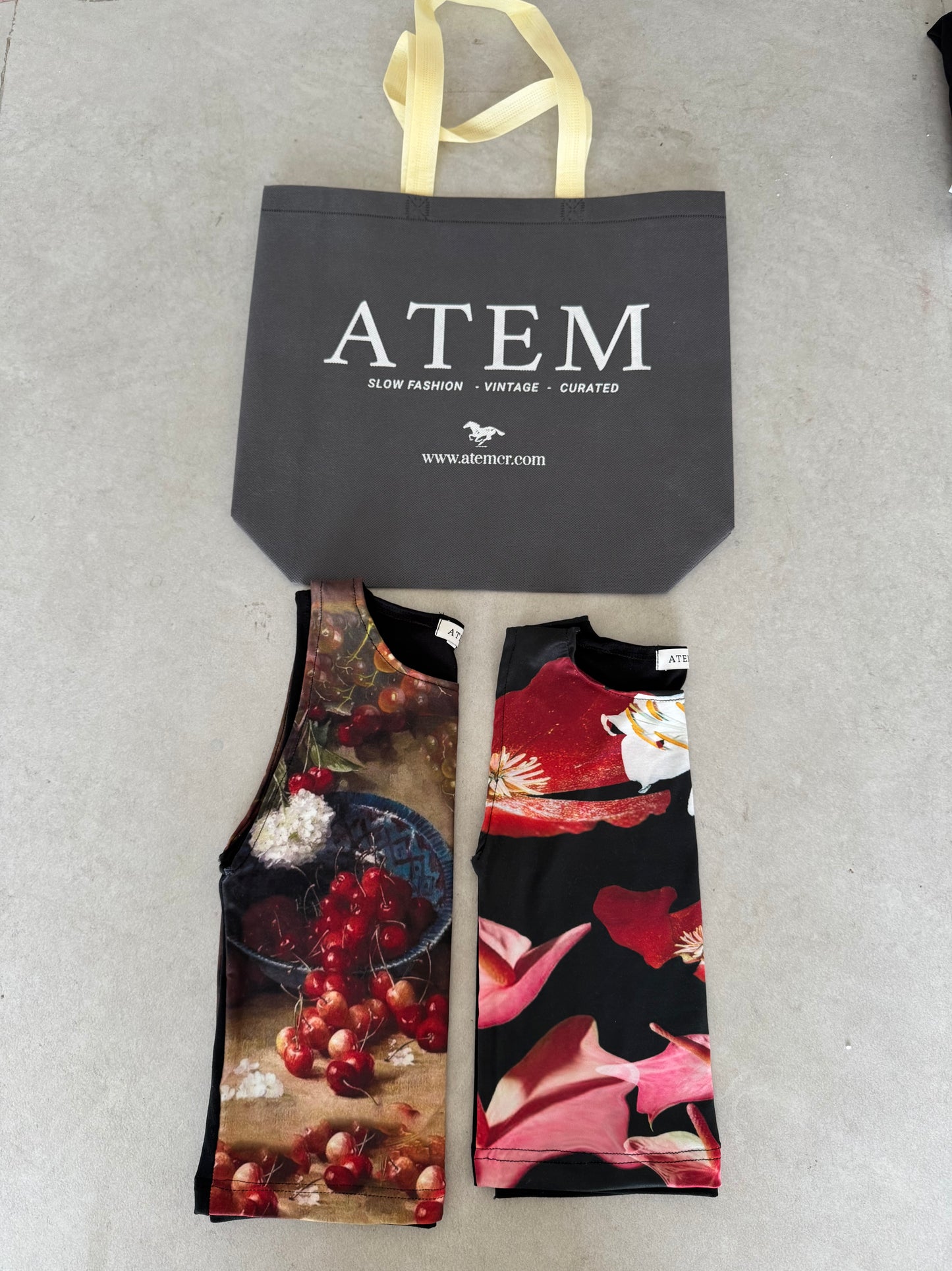 TOPS BAG (Cherry + Orchid tops)
