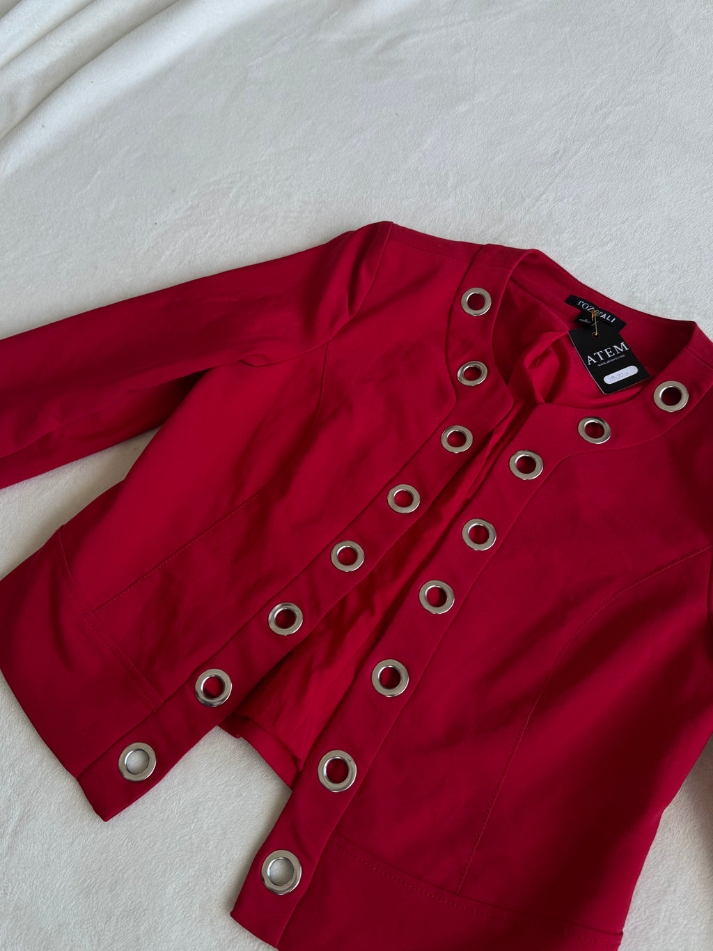 Red jacket