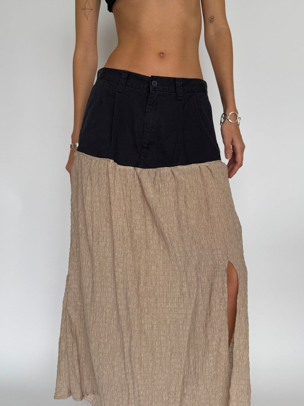 Upcycled Dockers Skirt