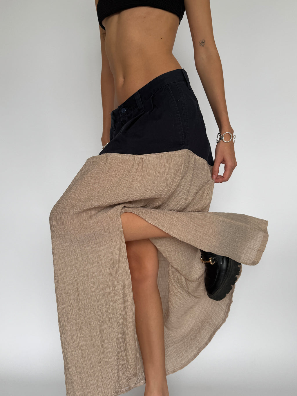 Upcycled Dockers Skirt