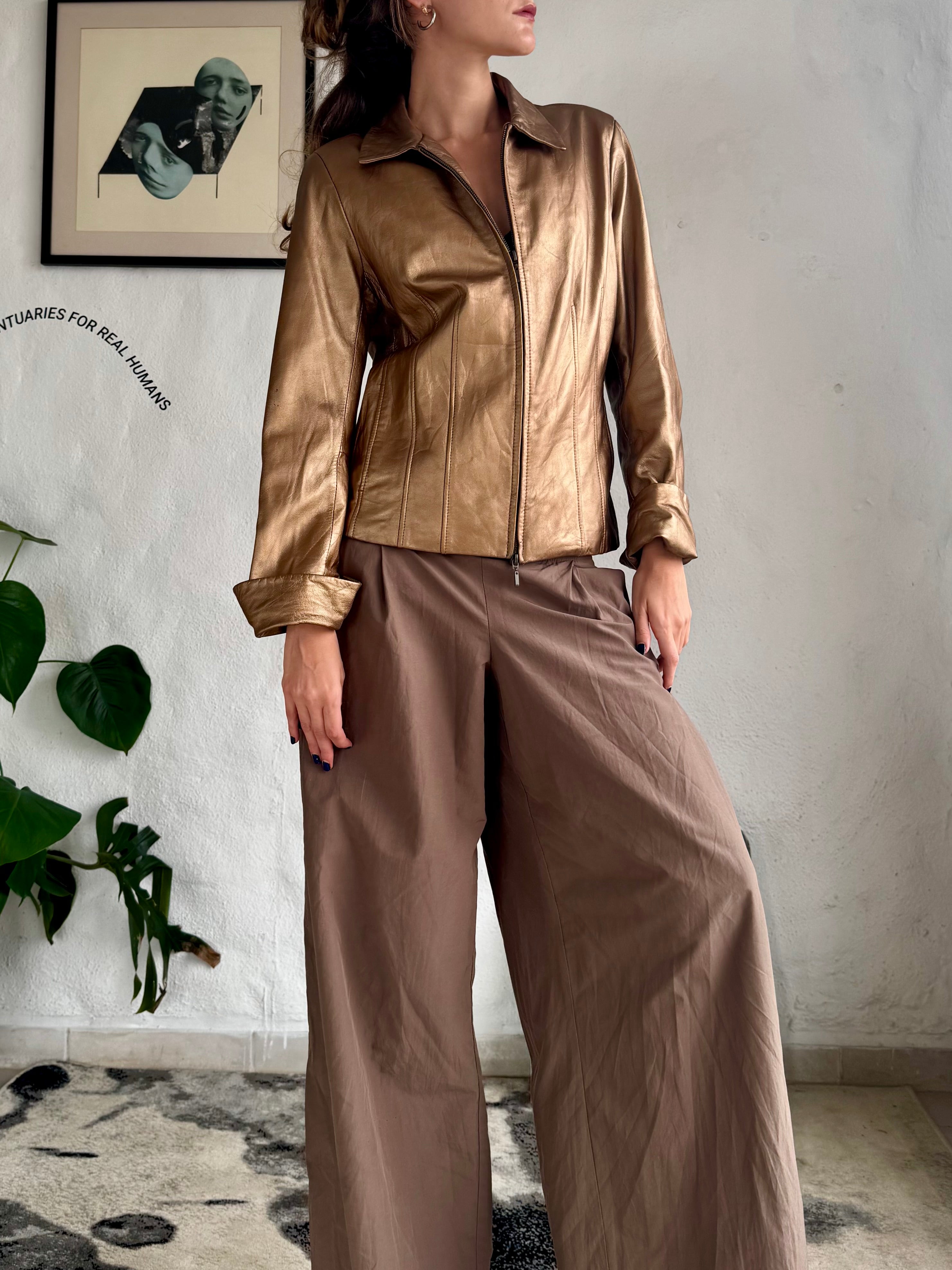 Golden jacket