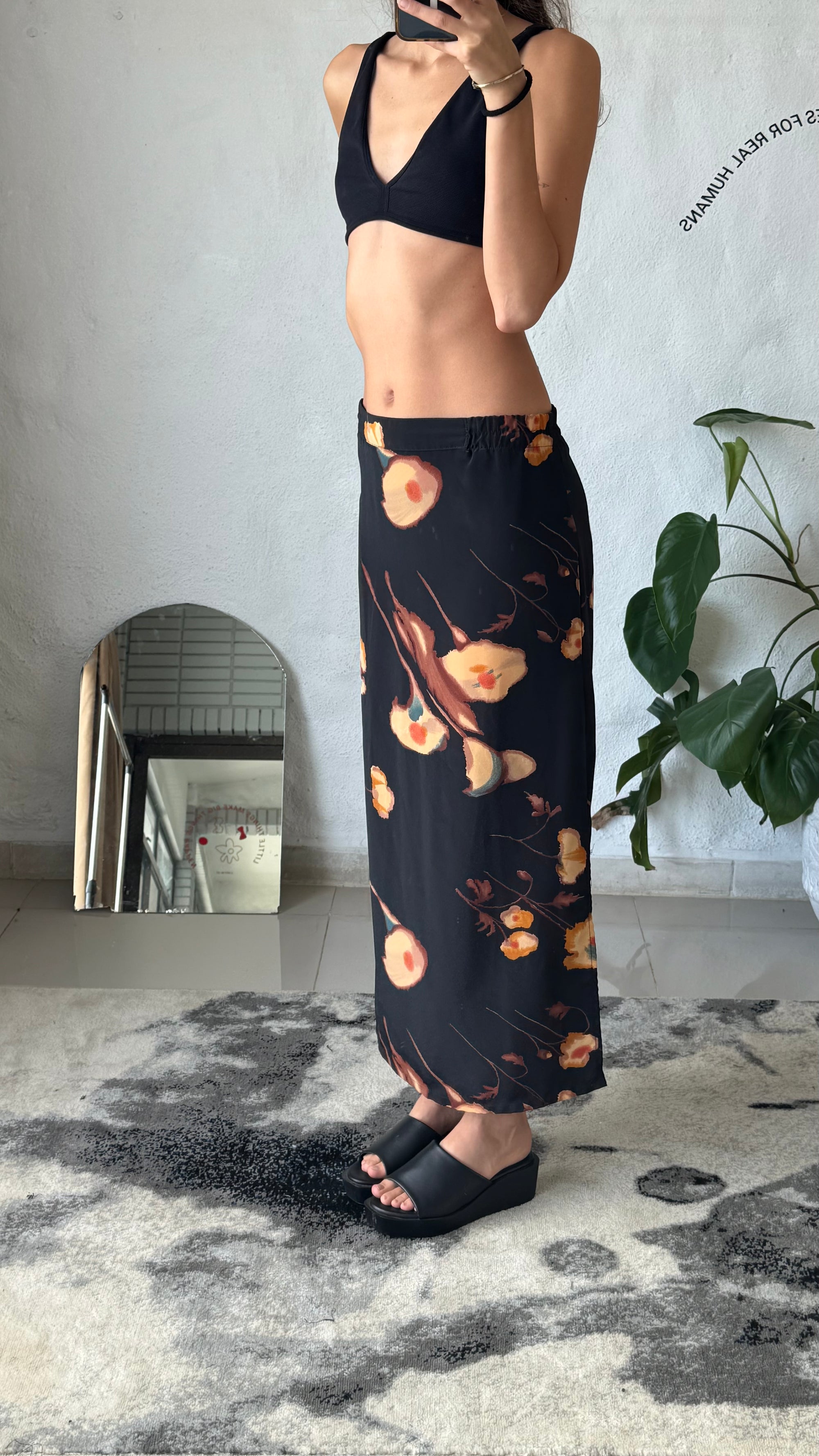 Black Maxi Skirt