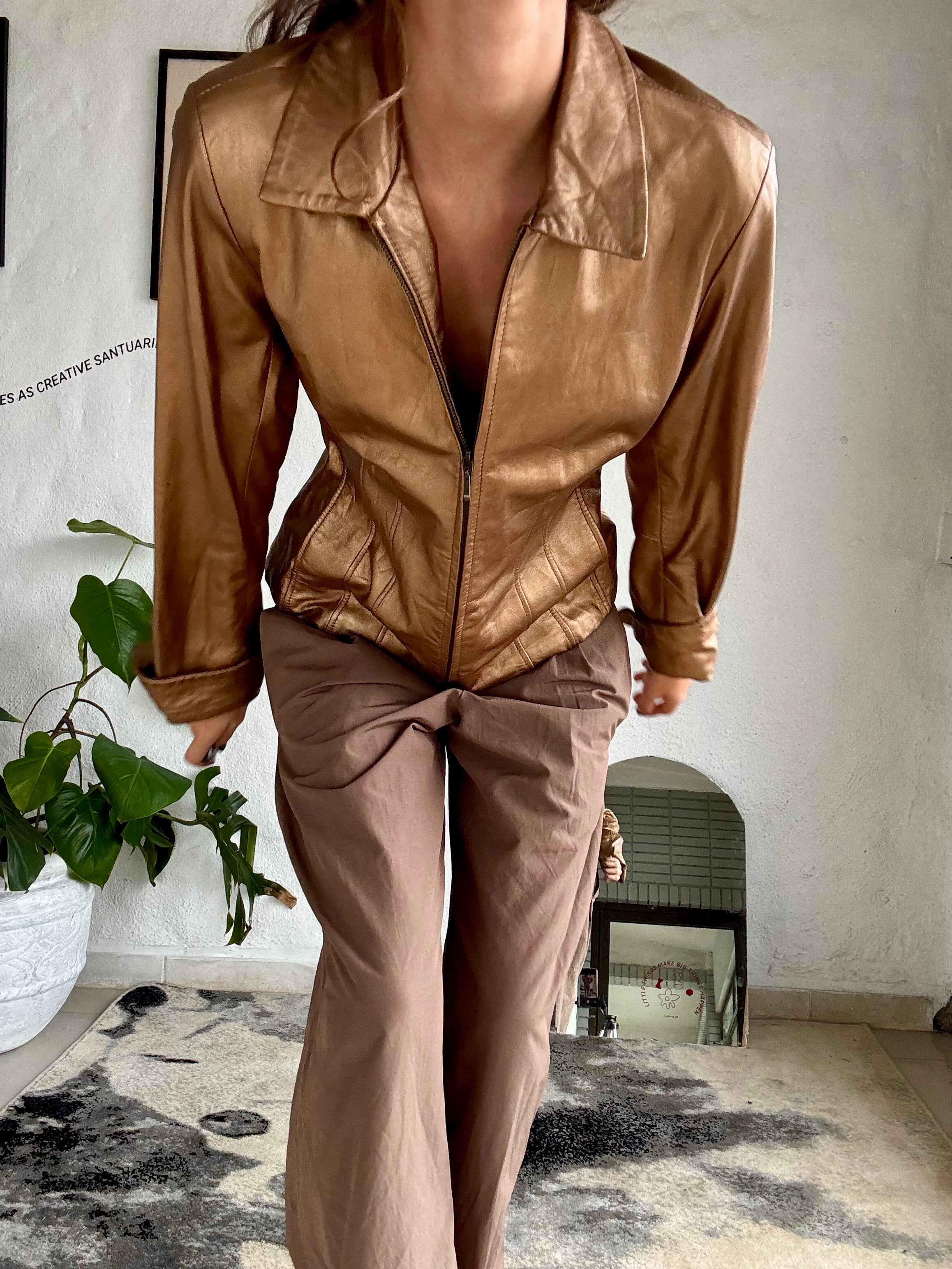 Golden jacket