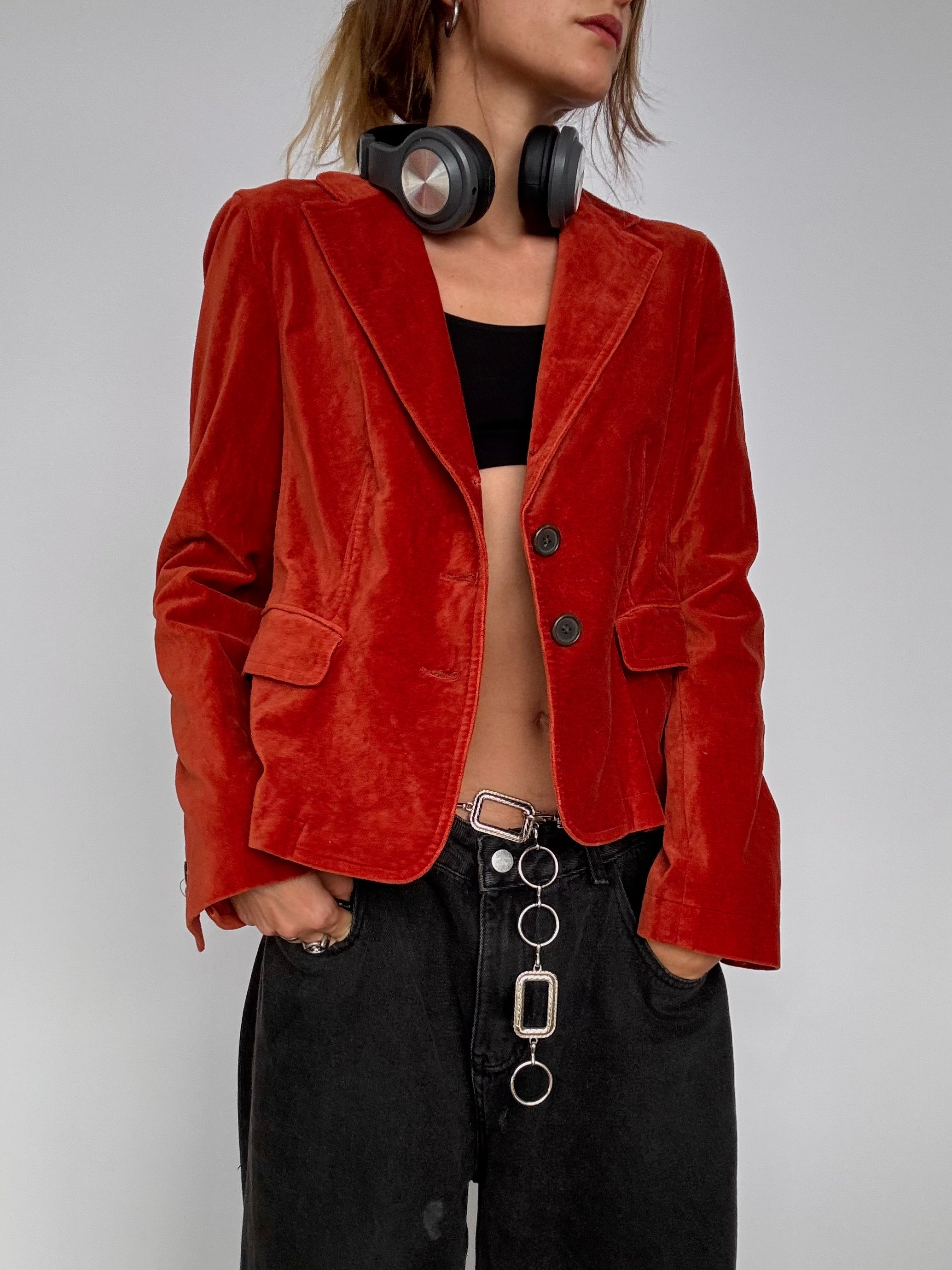 Coral blazer