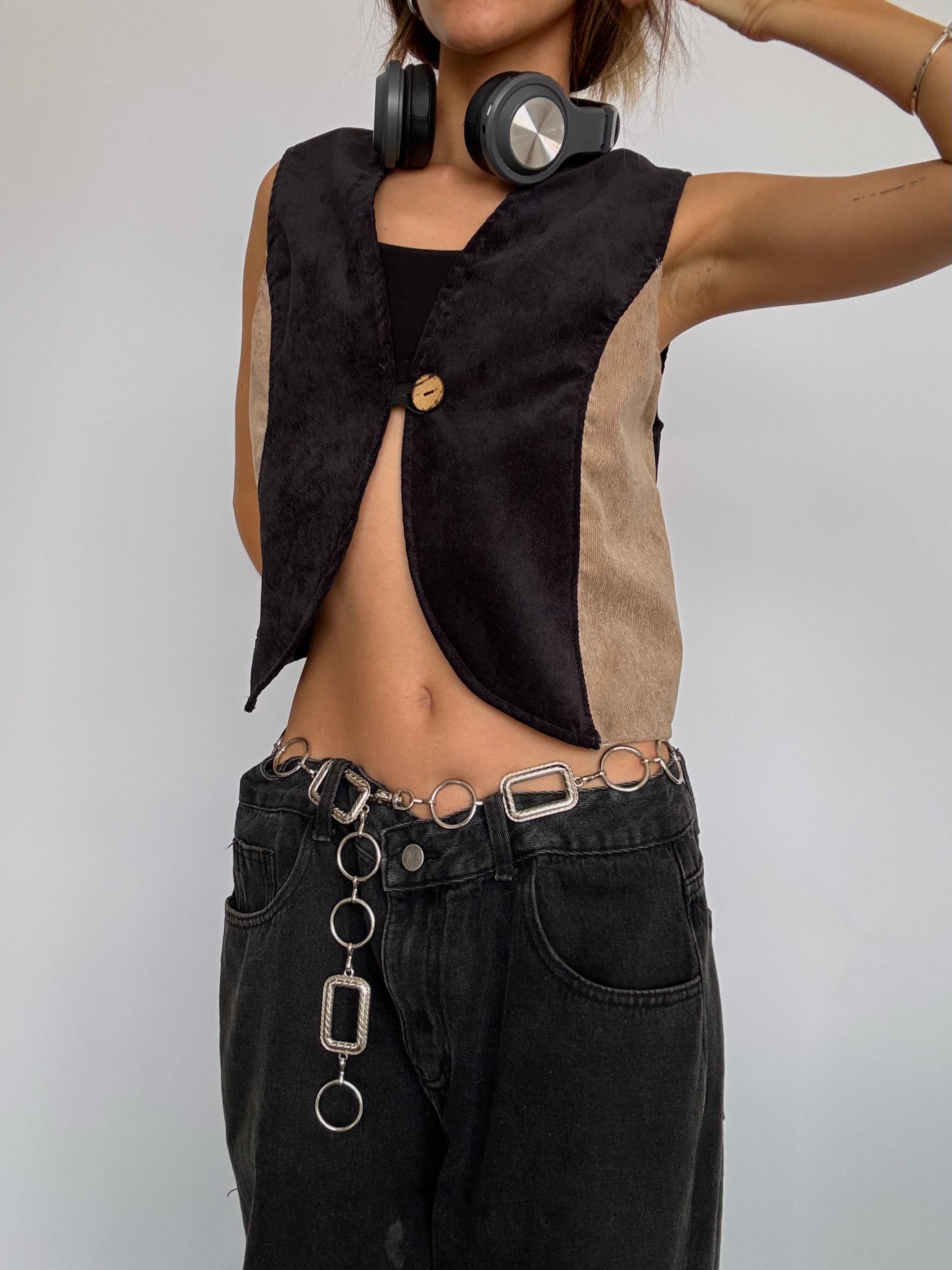 Corduroy vest