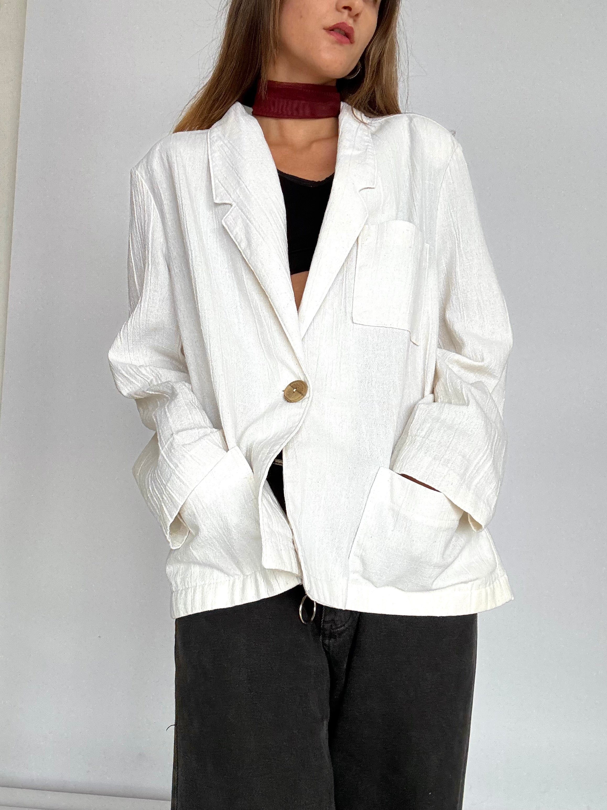 Linen blazer