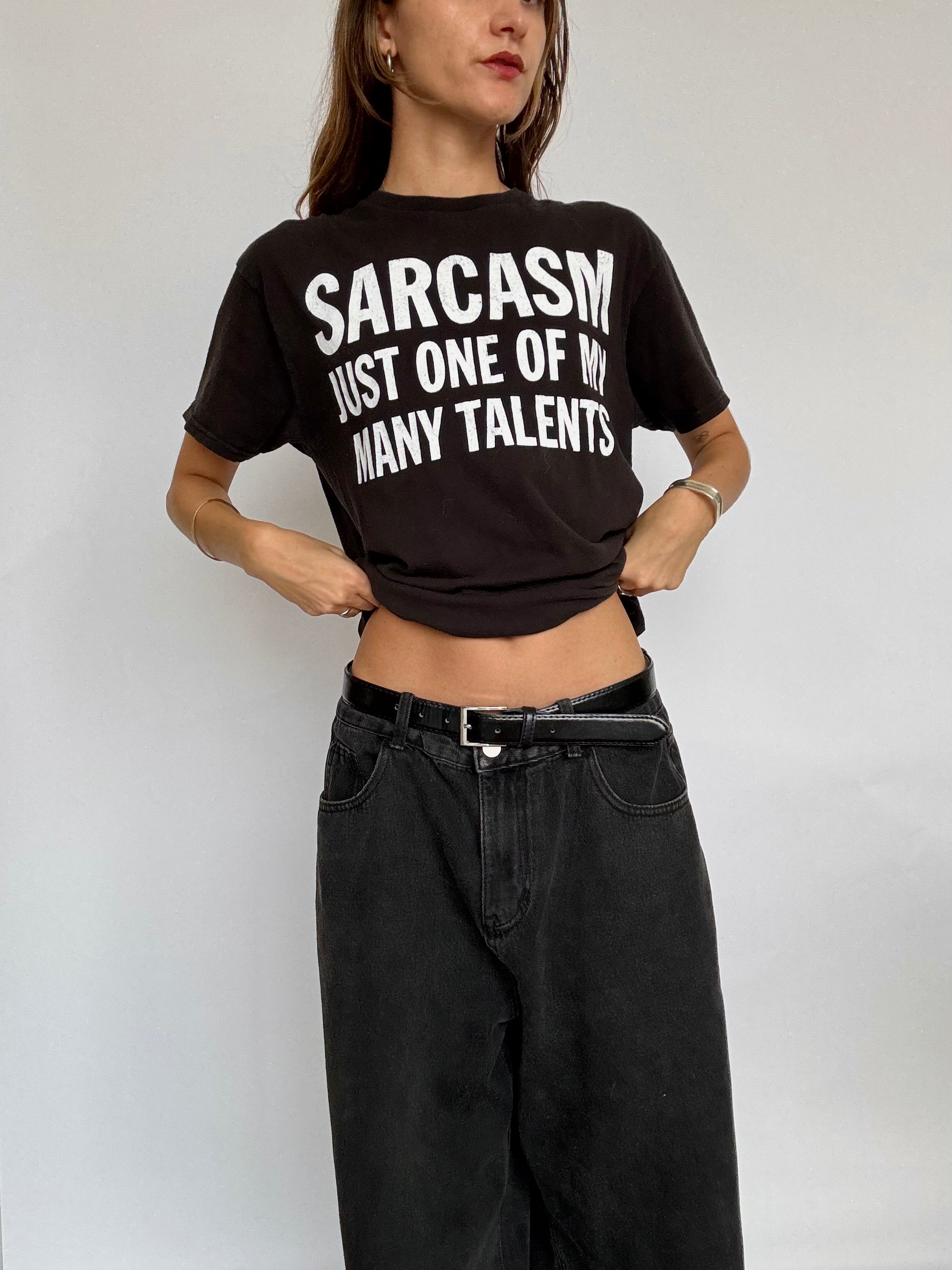 Sarcasm tee