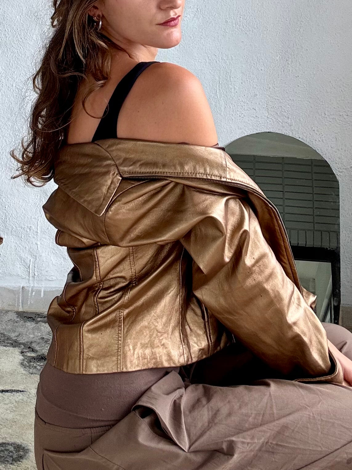 Golden jacket