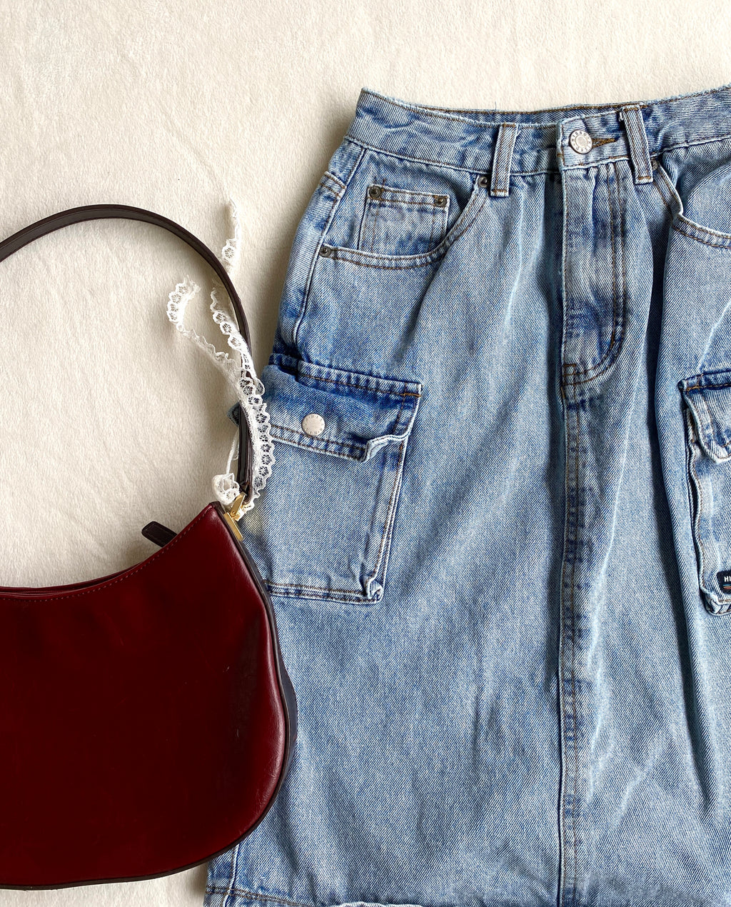 90 DENIM SKIRT