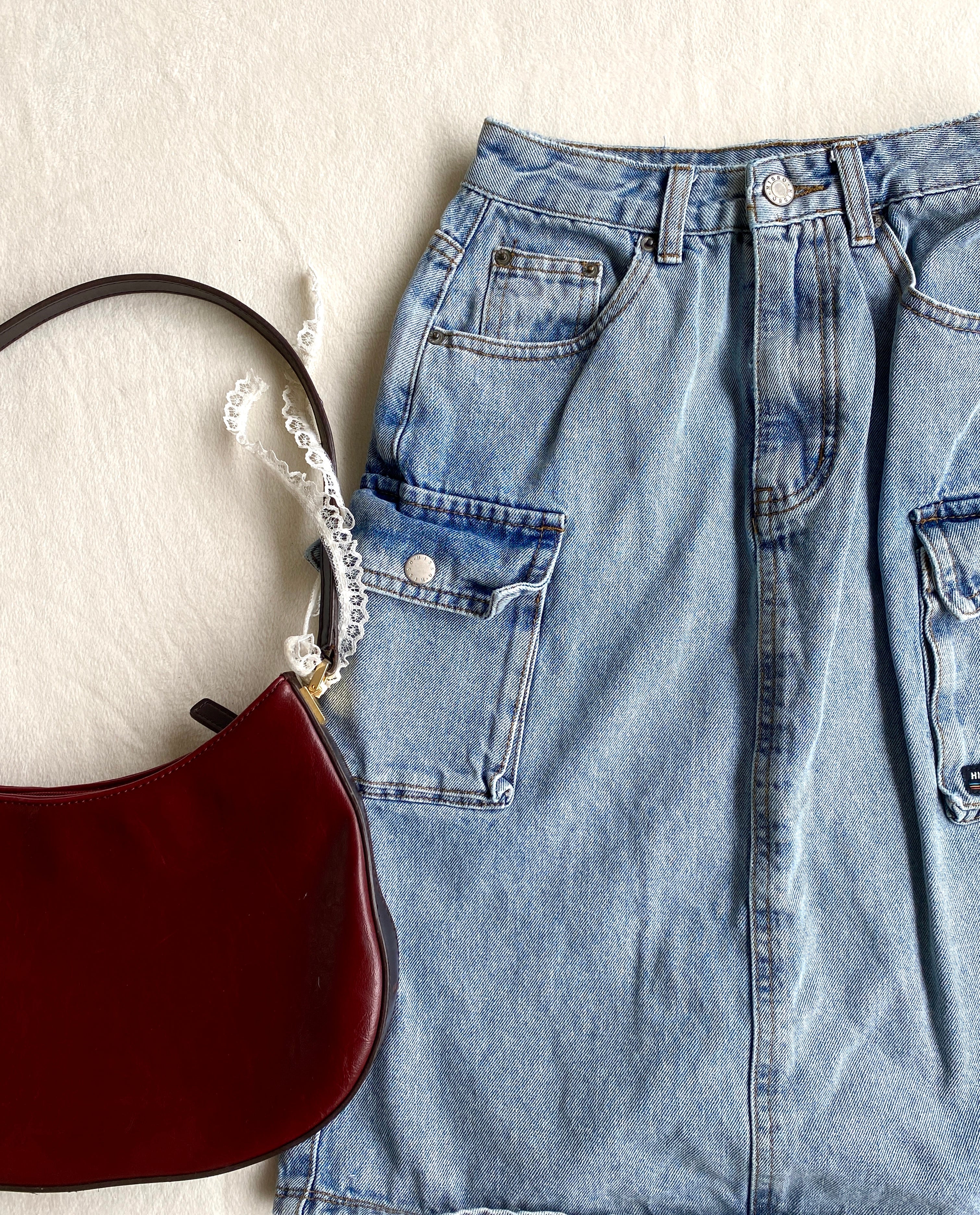 90 DENIM SKIRT