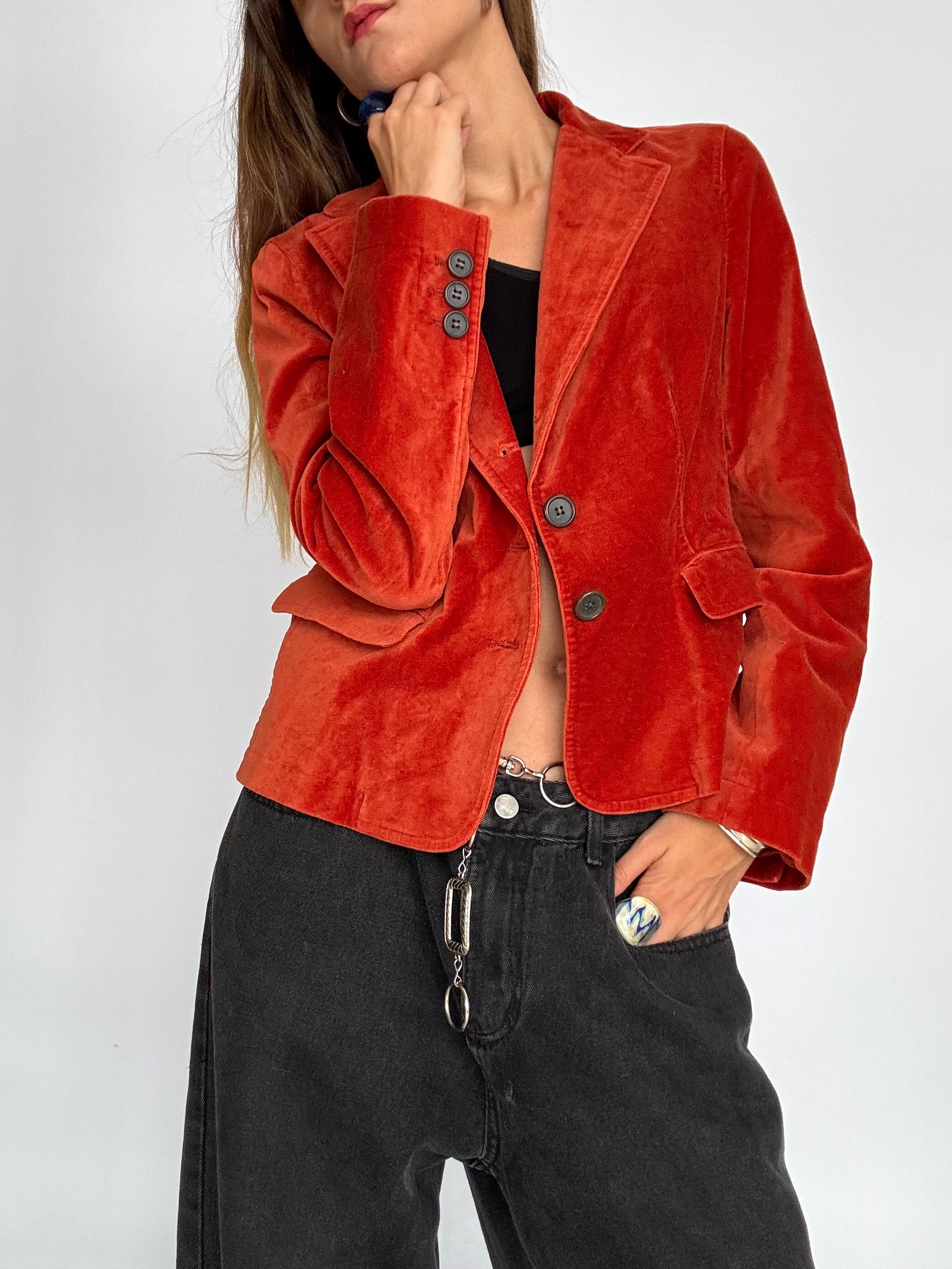 Velvet terracota