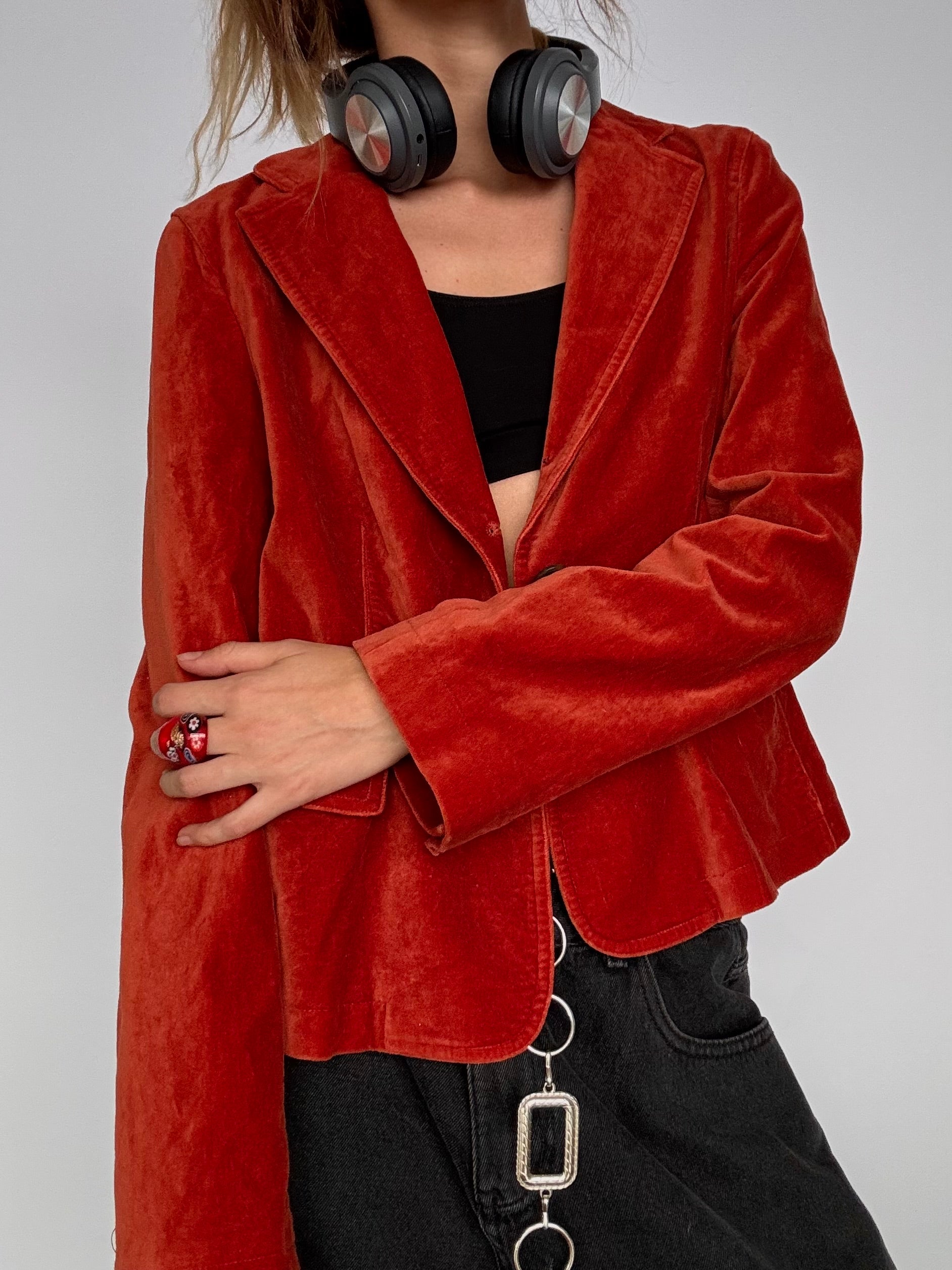 Coral blazer