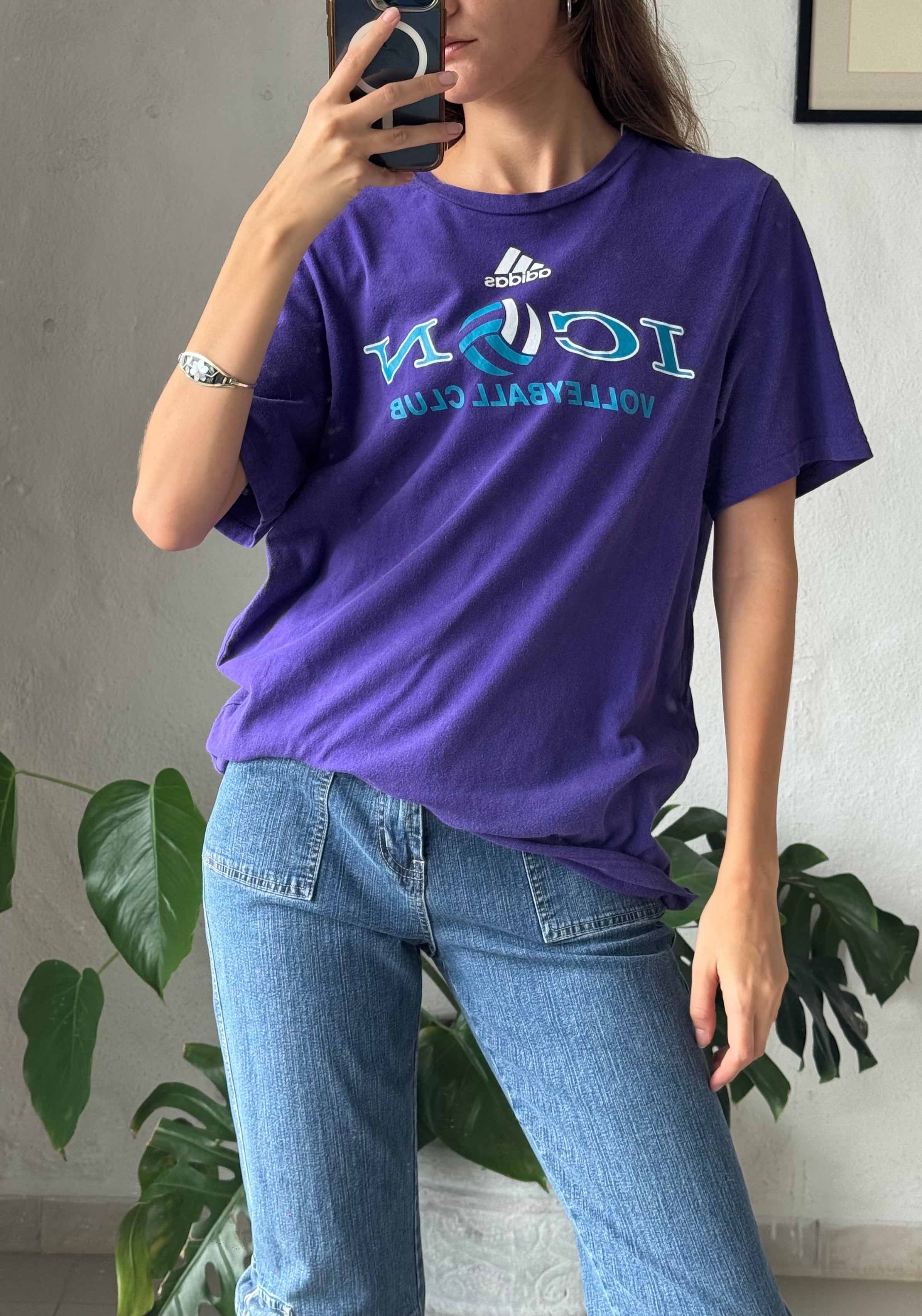 Adidas vintage tee
