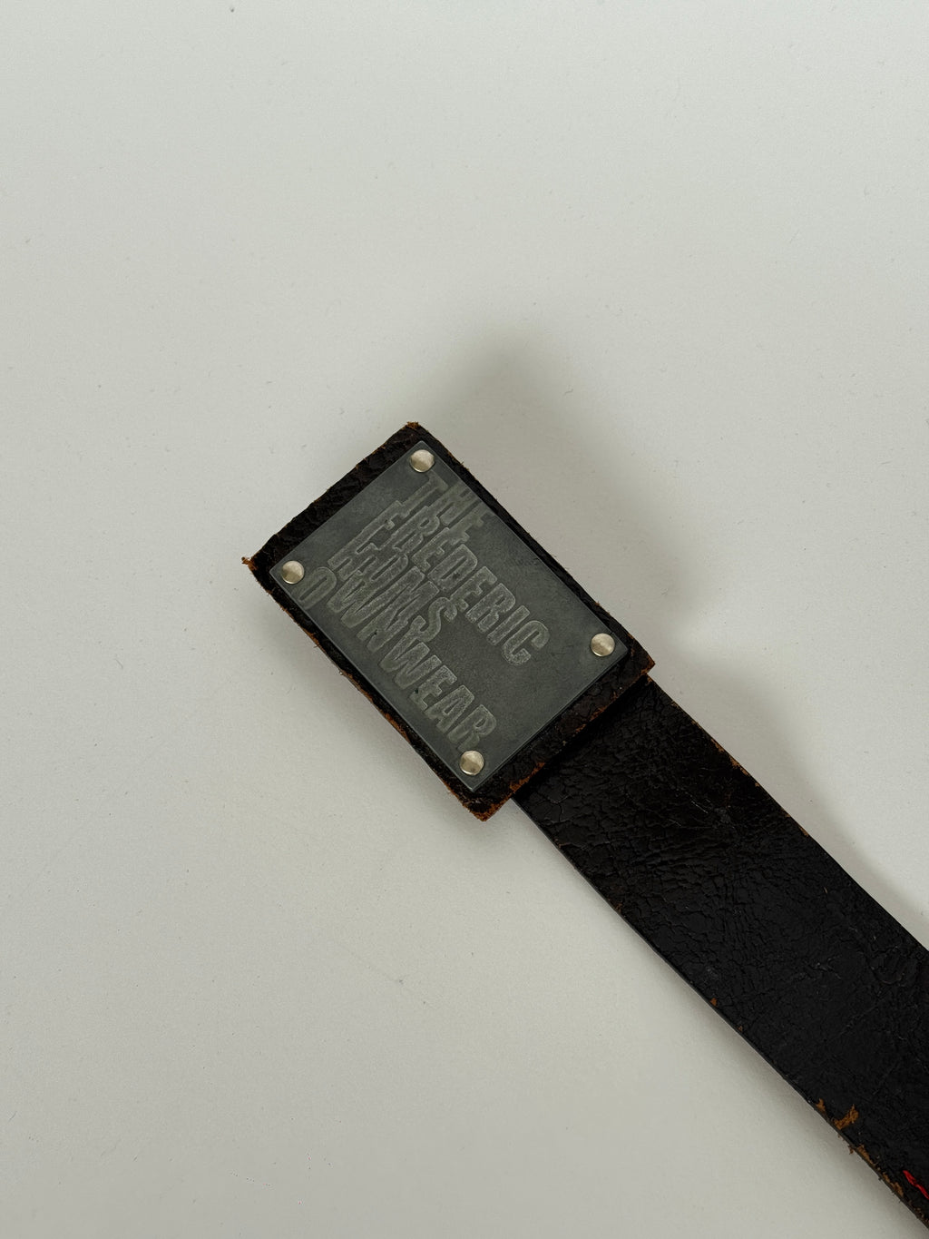 Frederic leather belt