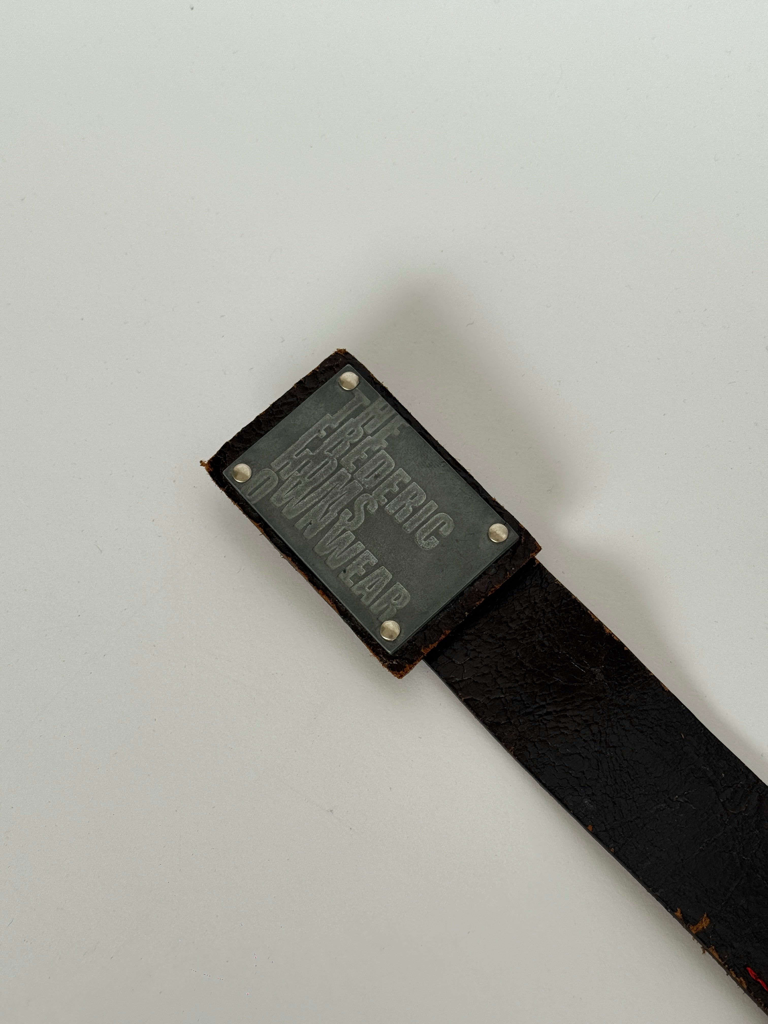 Frederic leather belt