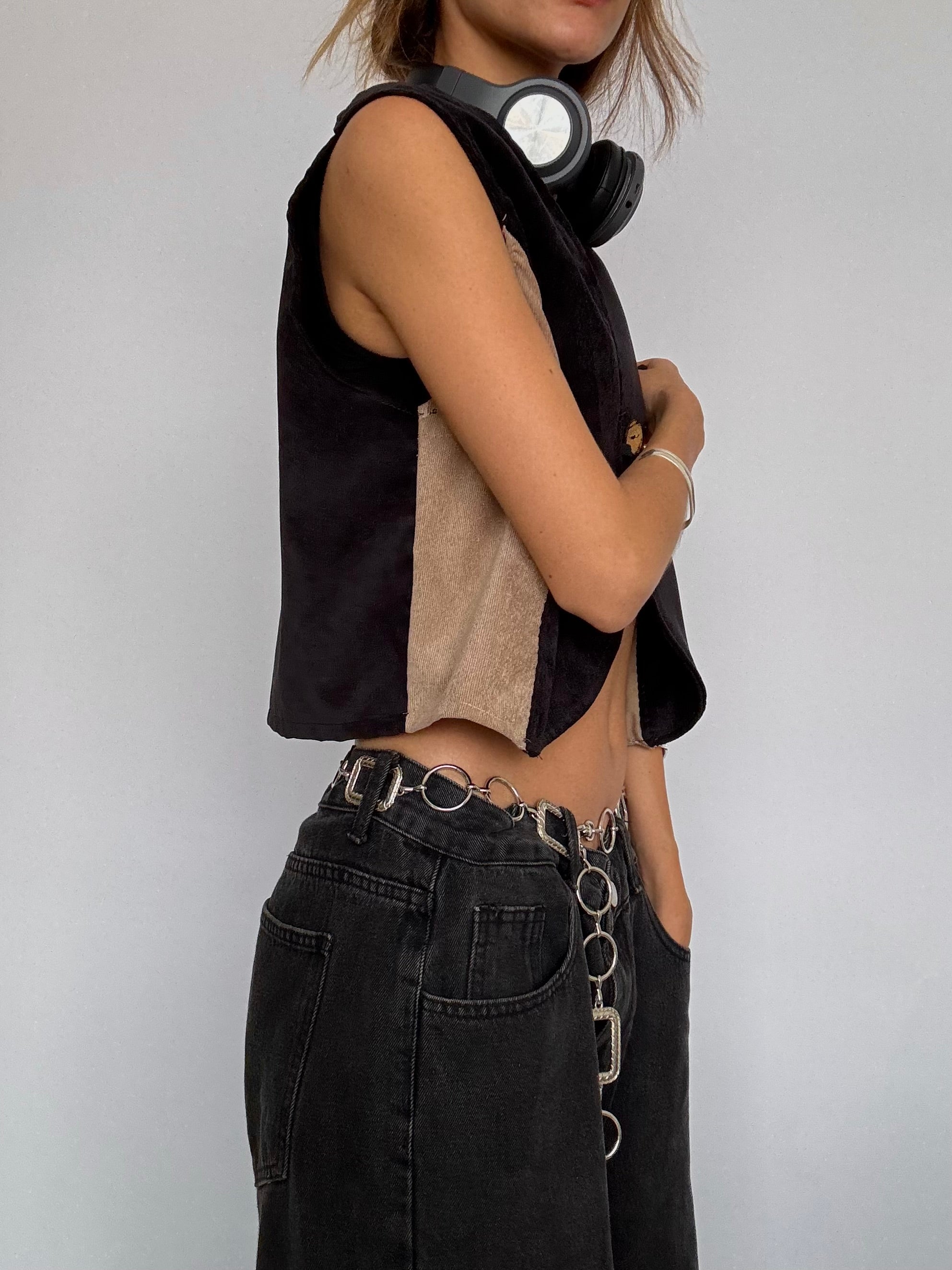 Corduroy vest