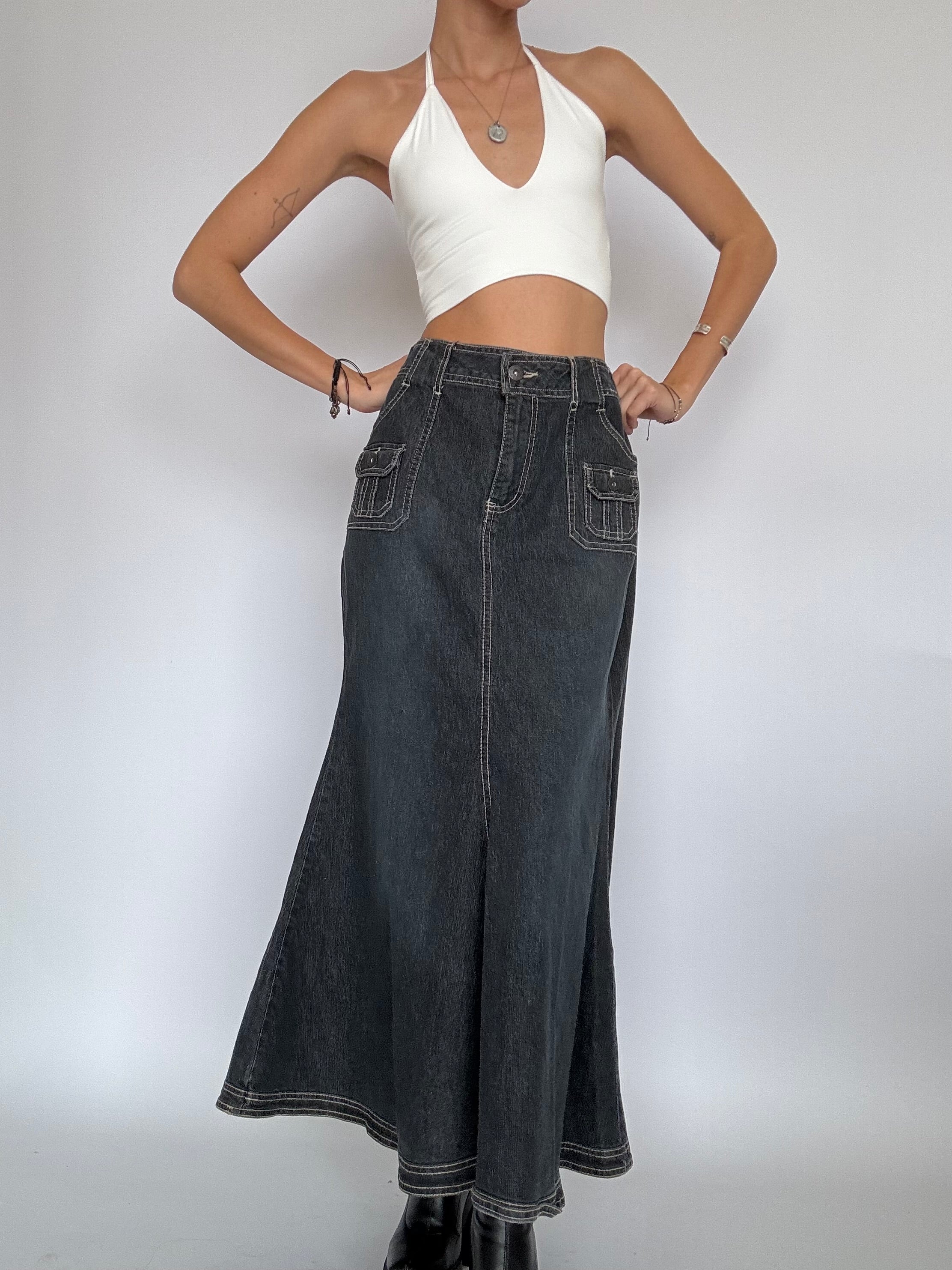 Long Vintage Denim