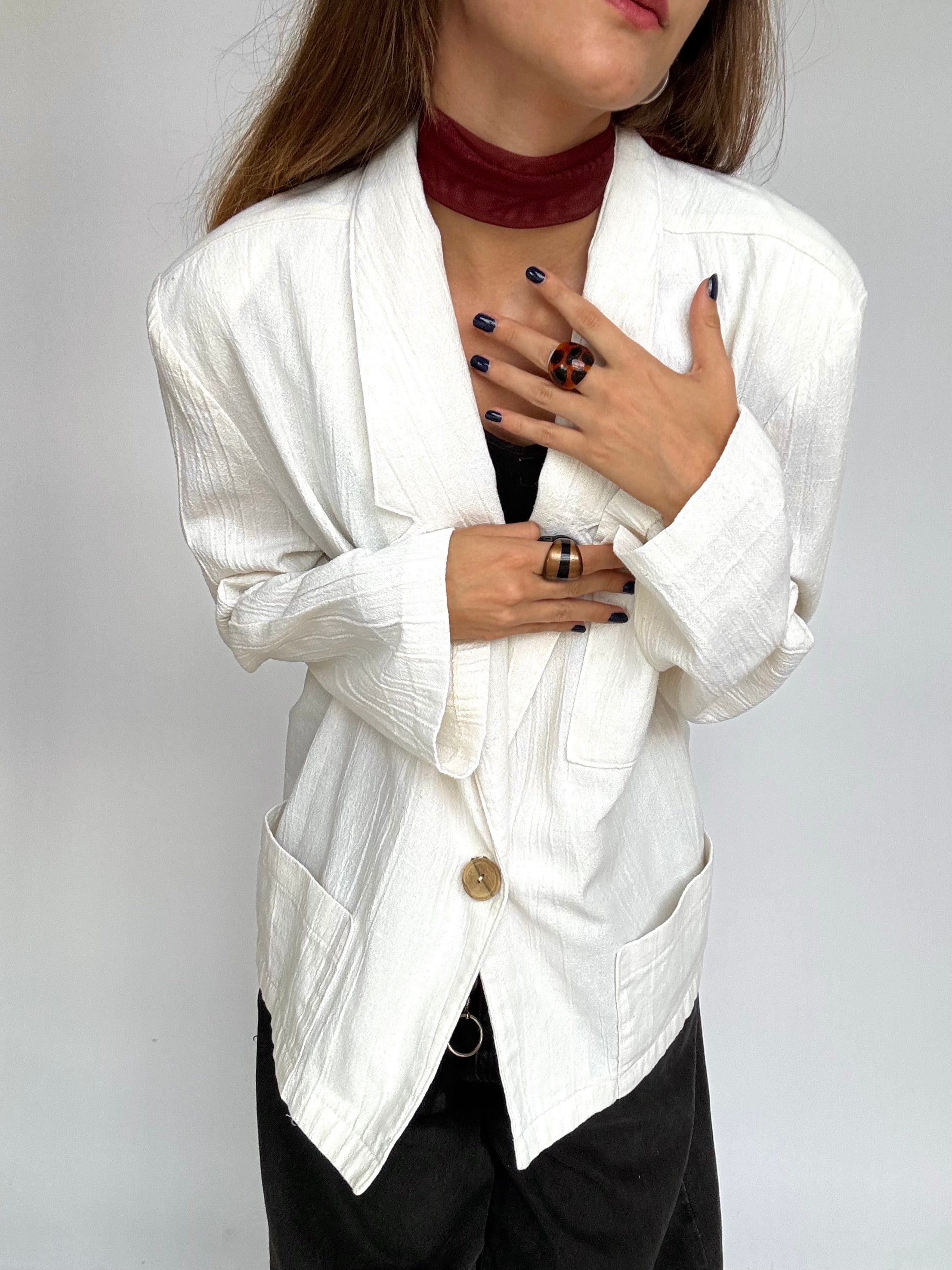 Linen blazer