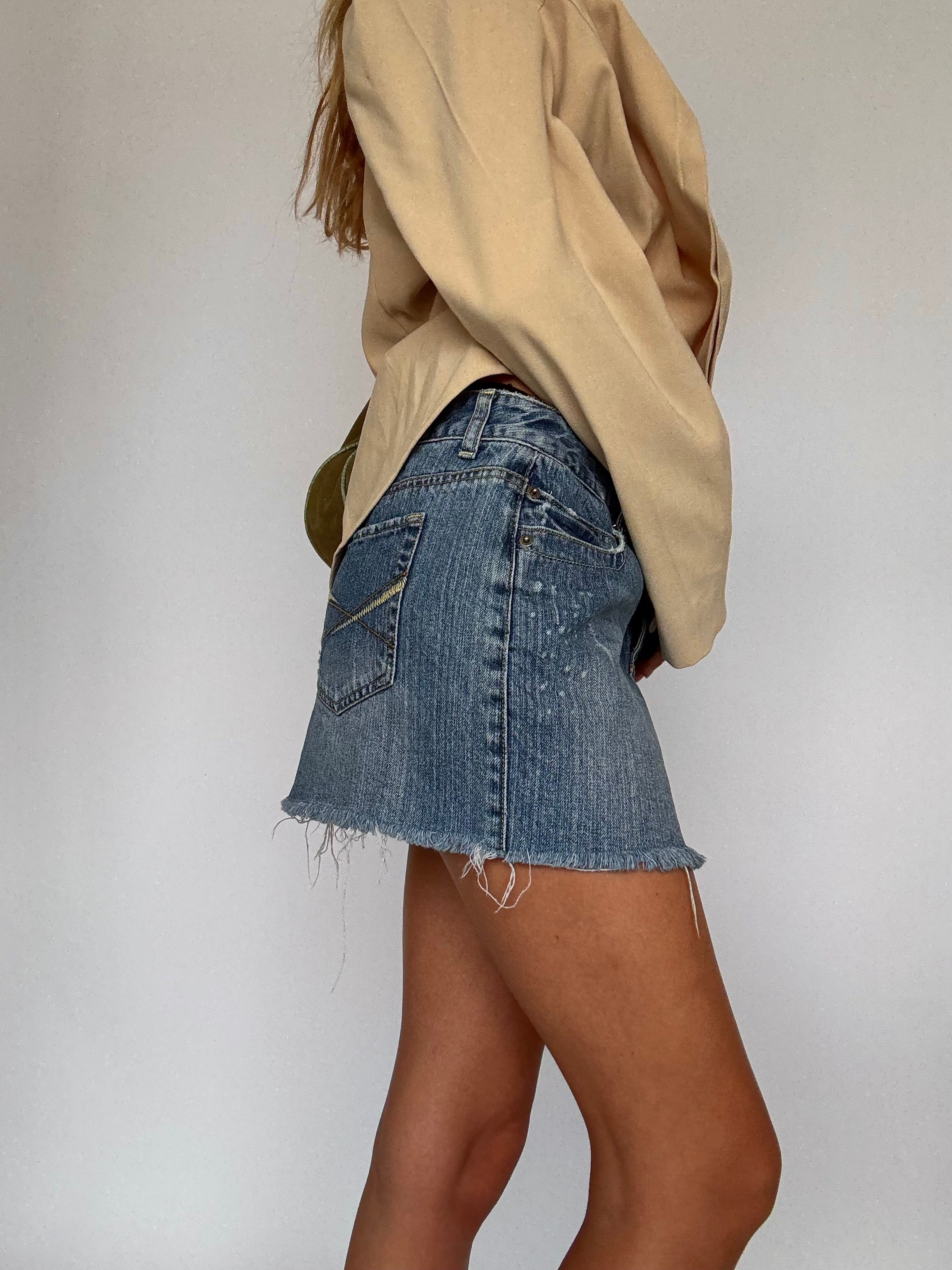 Denim mini