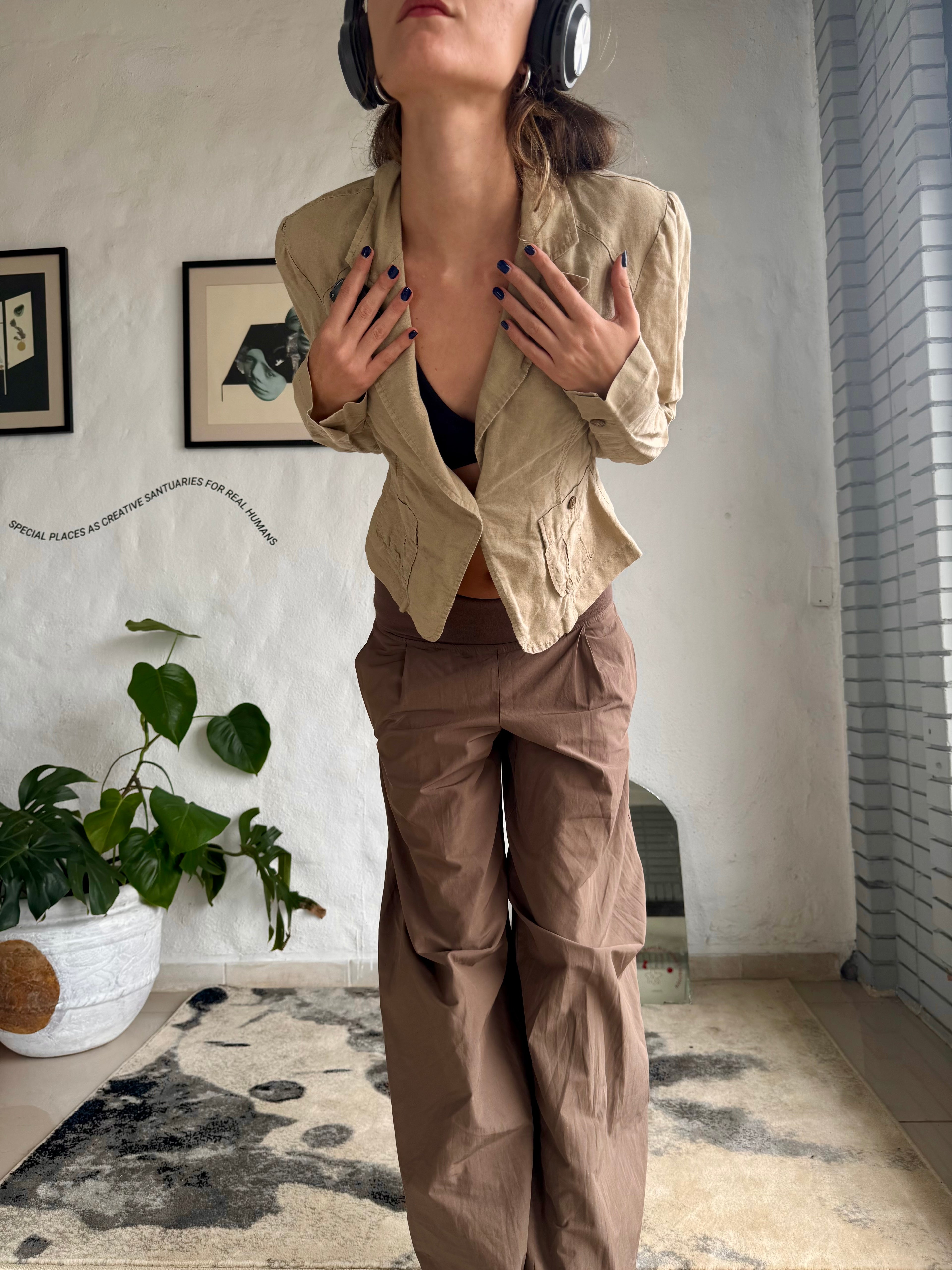 Linen jacket