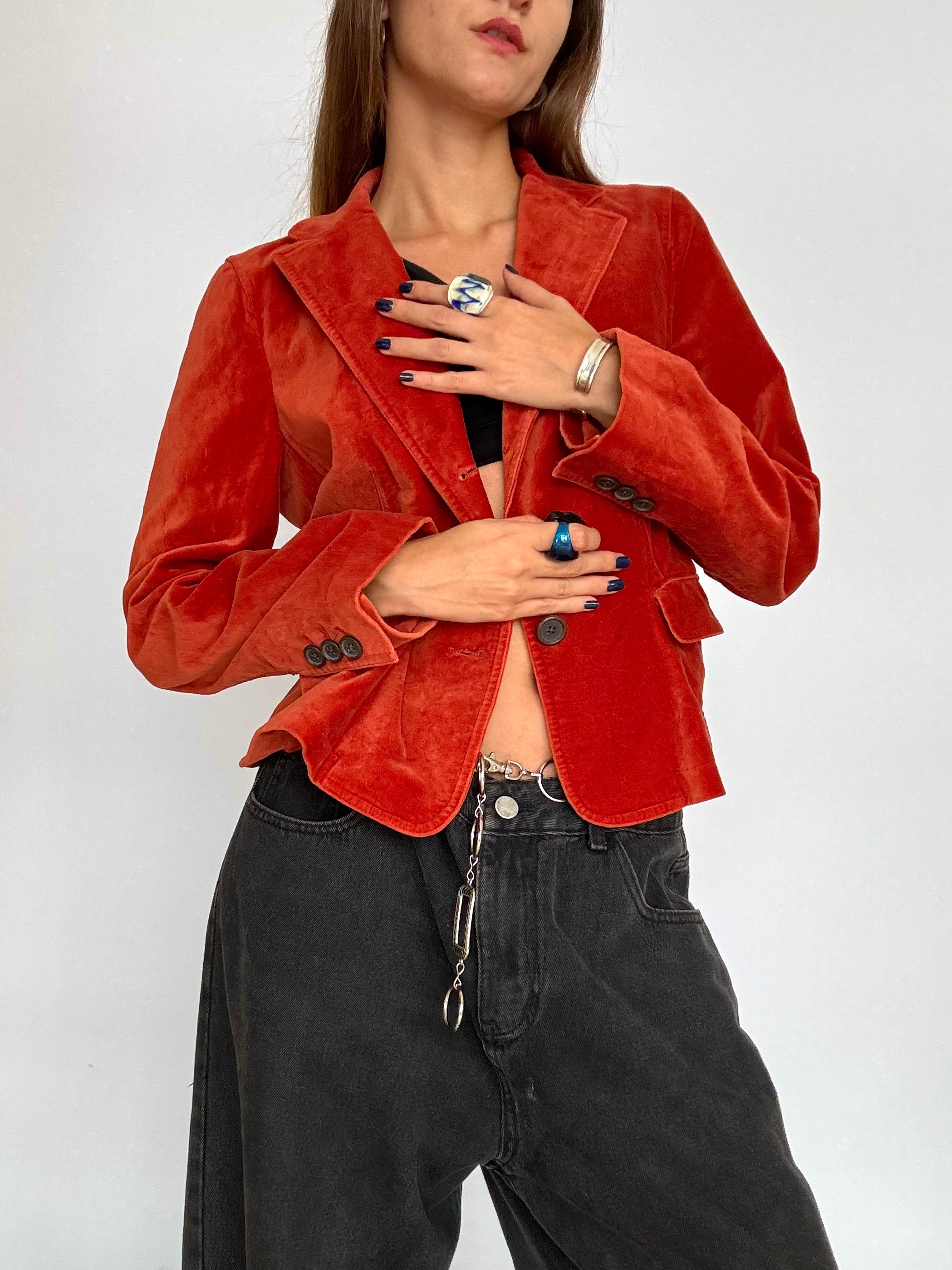 Velvet terracota