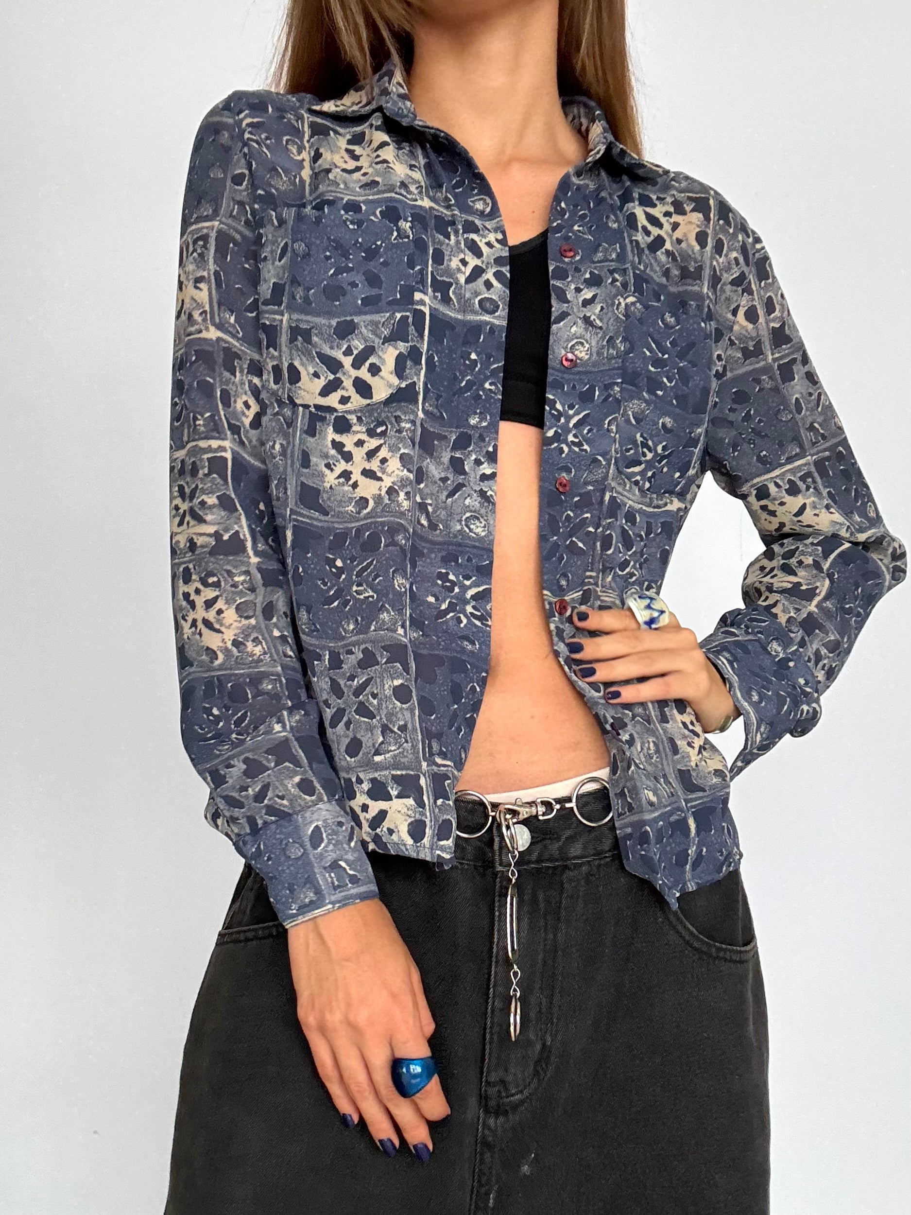 Blue vintage