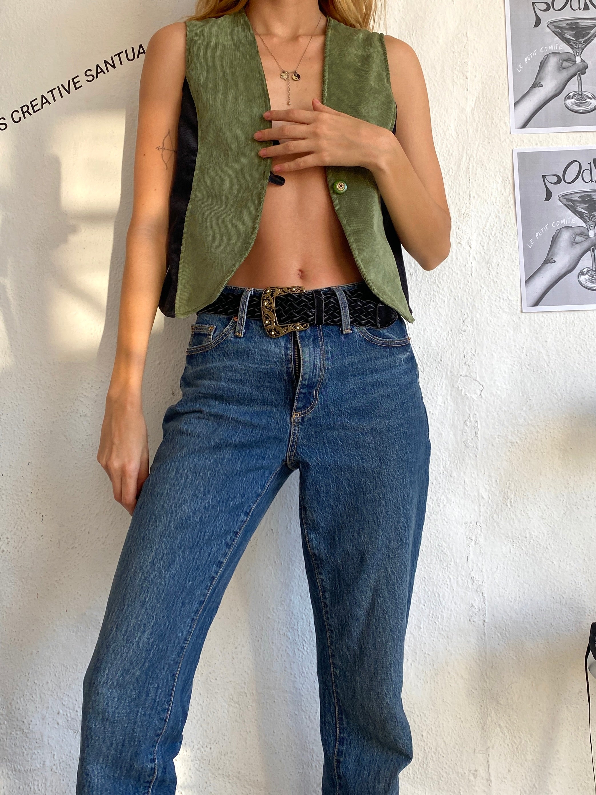 Monday Green Vest