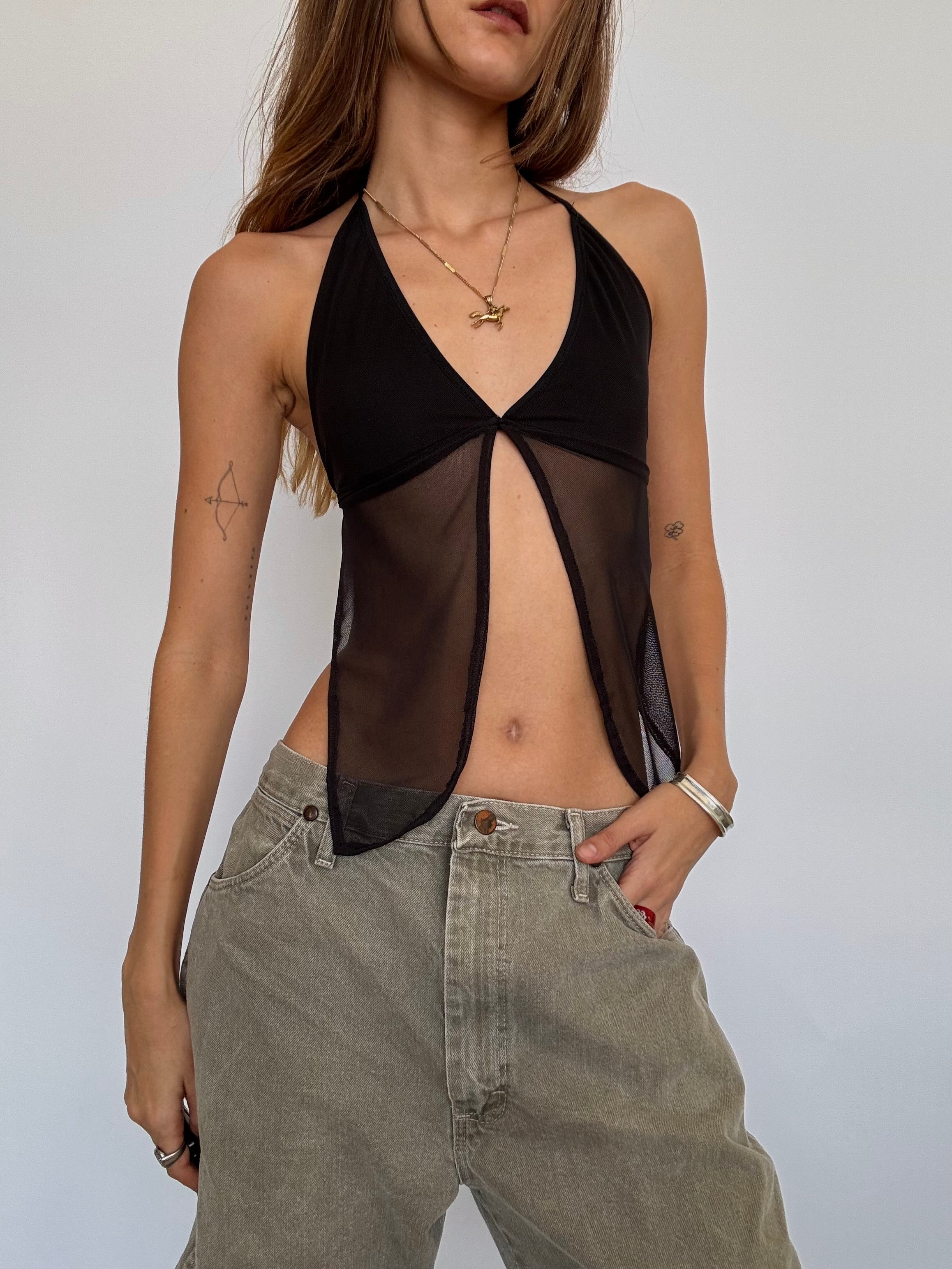 Black Hiera Top