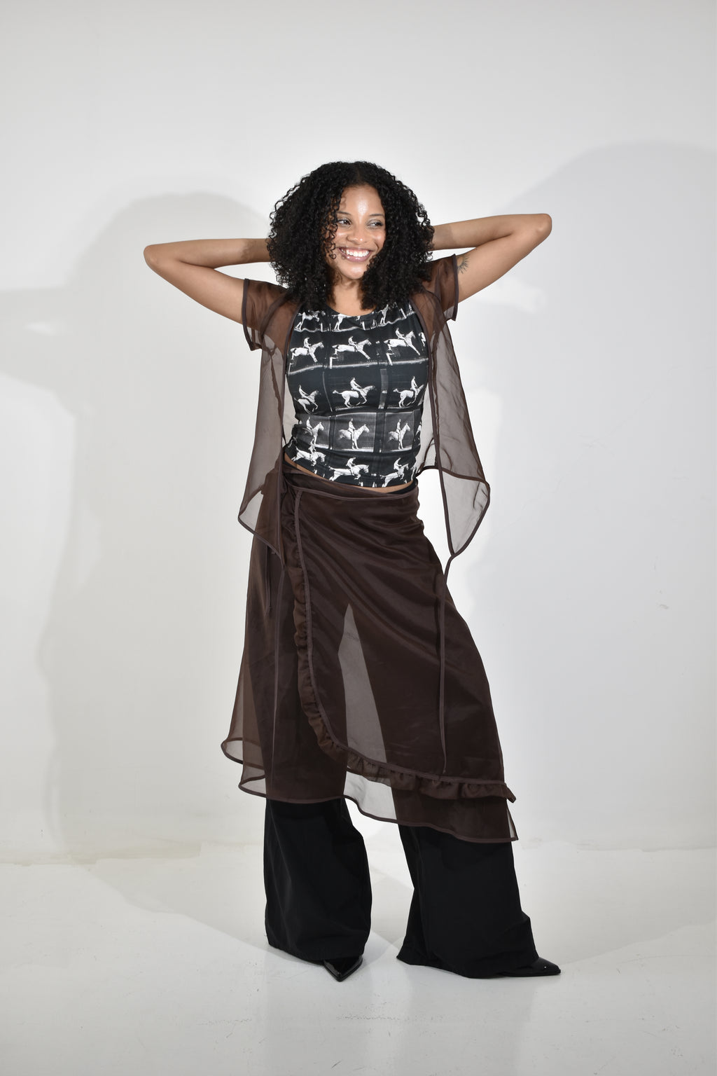 Leo Brown Top