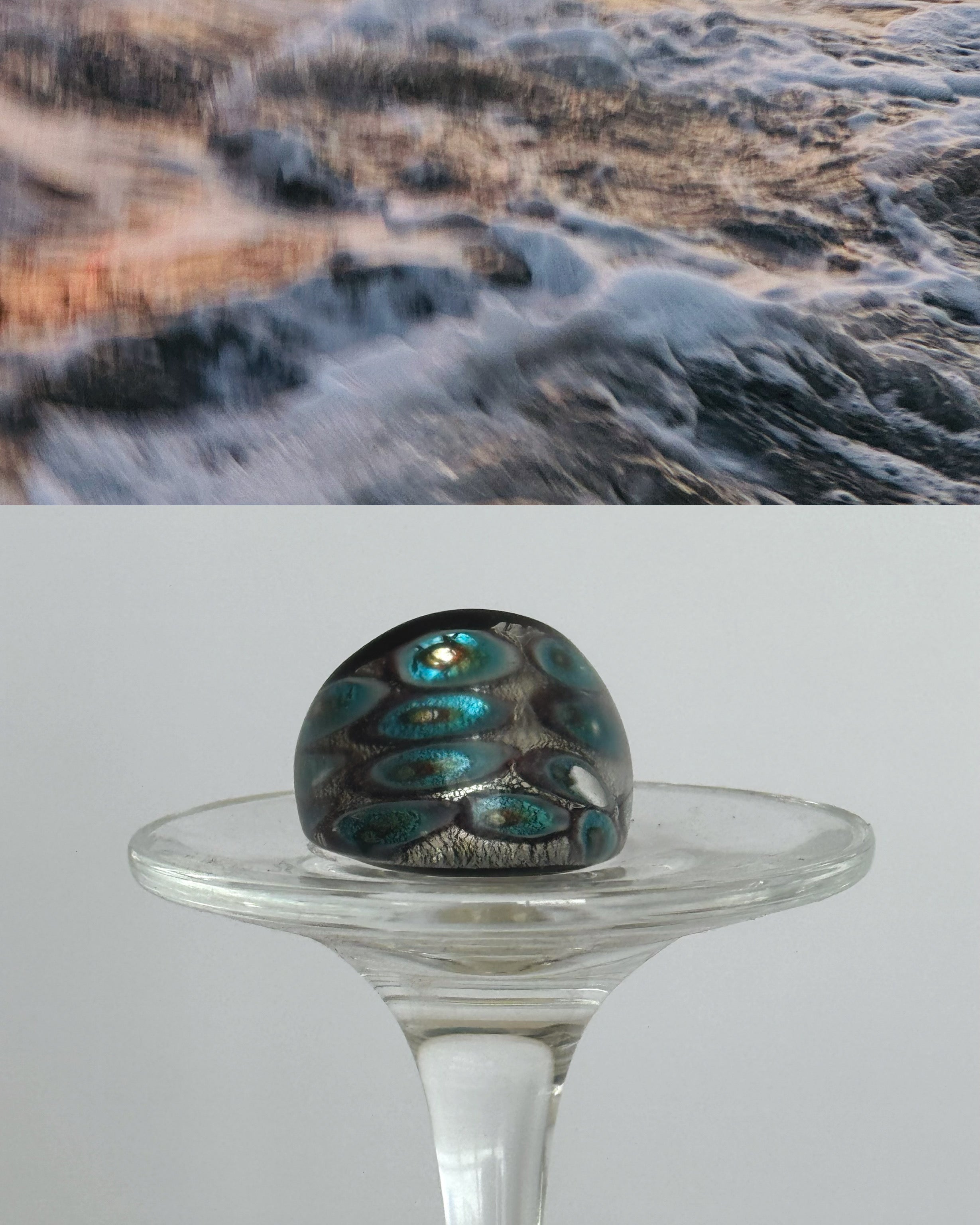 Glass Ring 19
