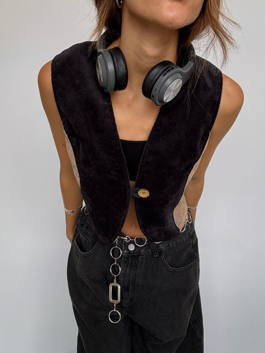 Corduroy vest