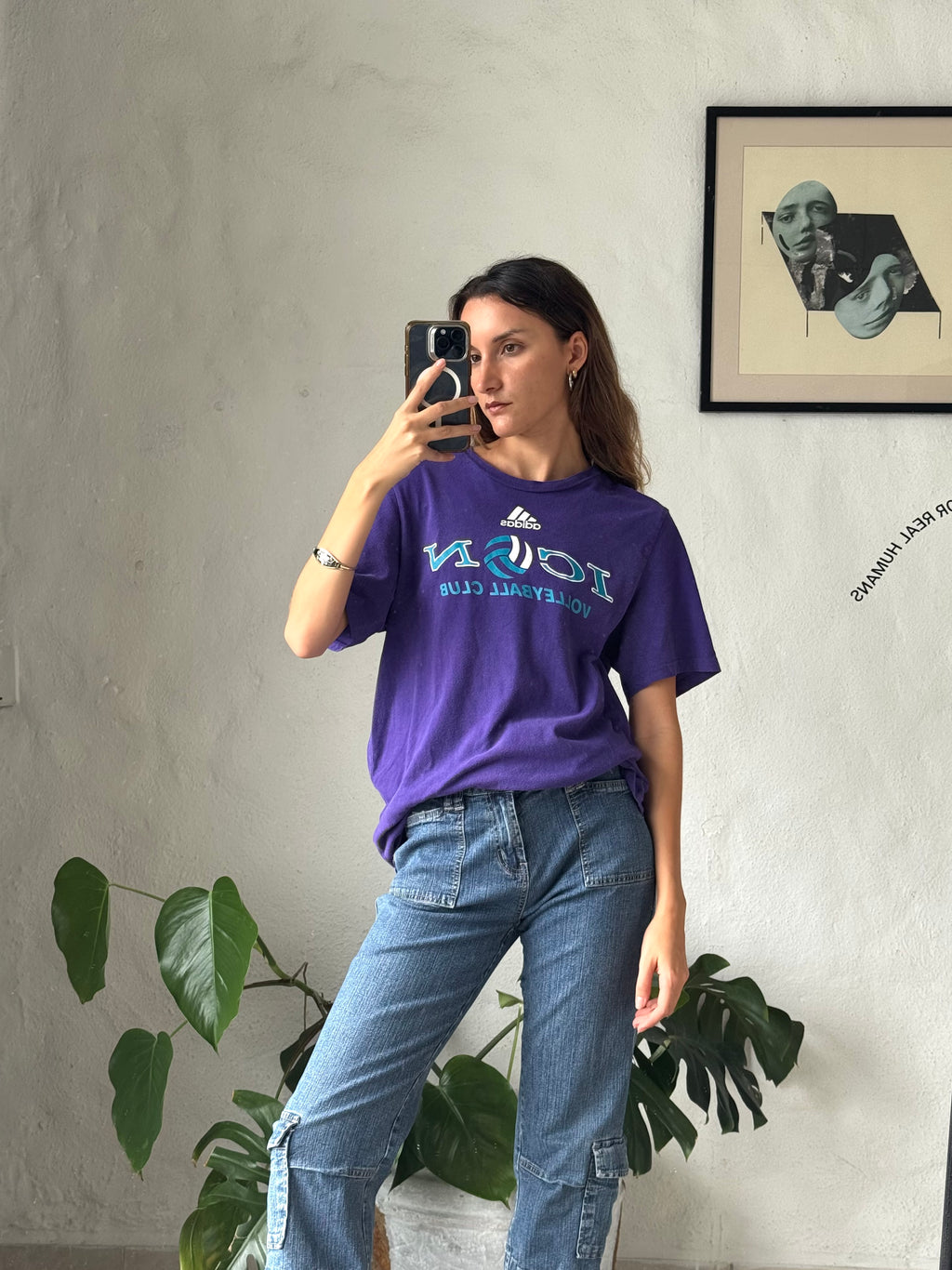Adidas vintage tee