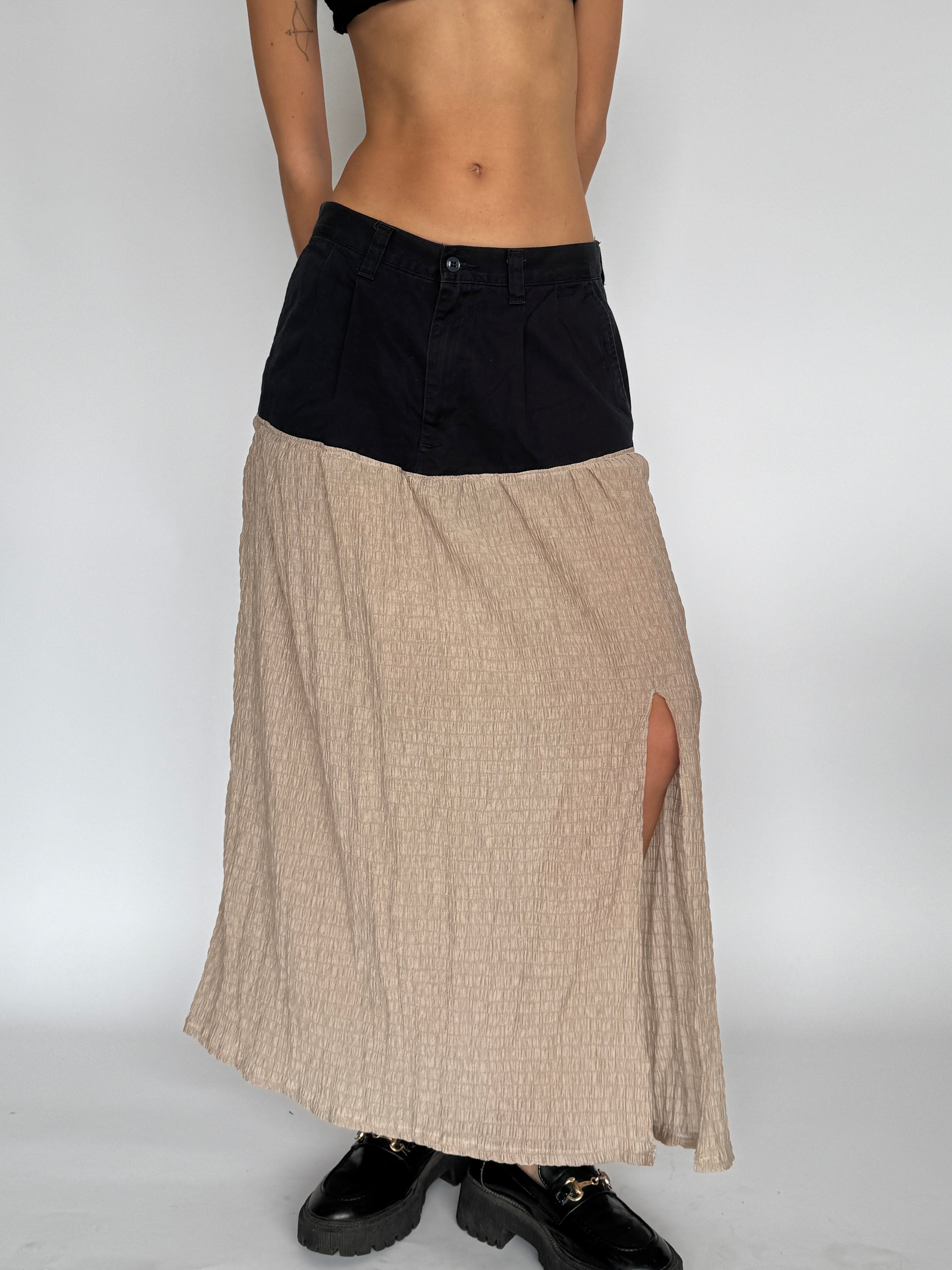 Upcycled Dockers Skirt