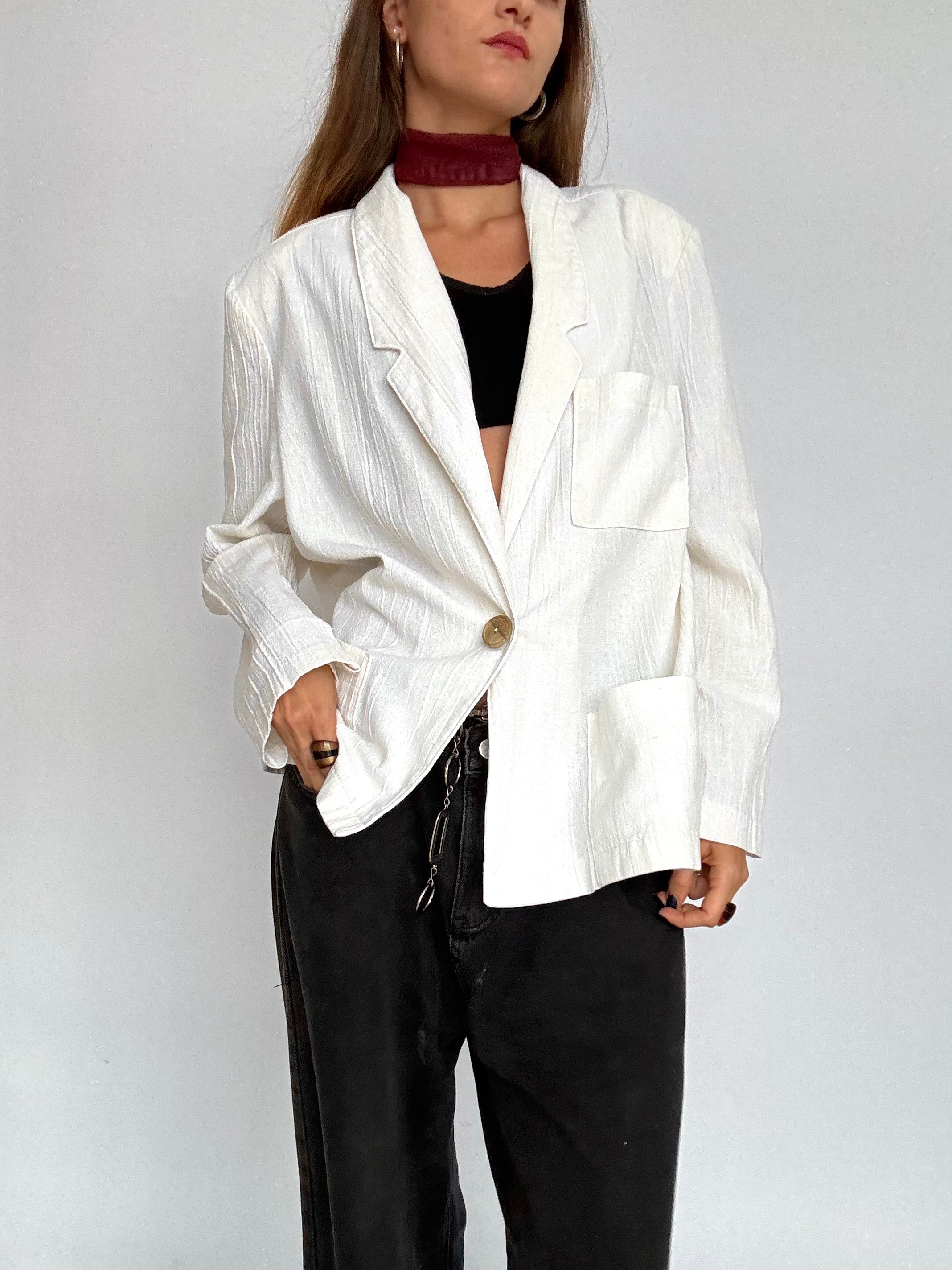 Linen blazer