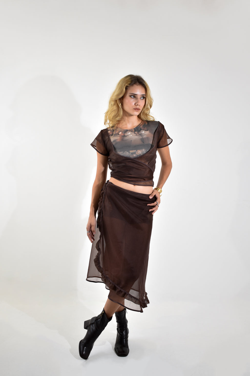 Leo Brown Top