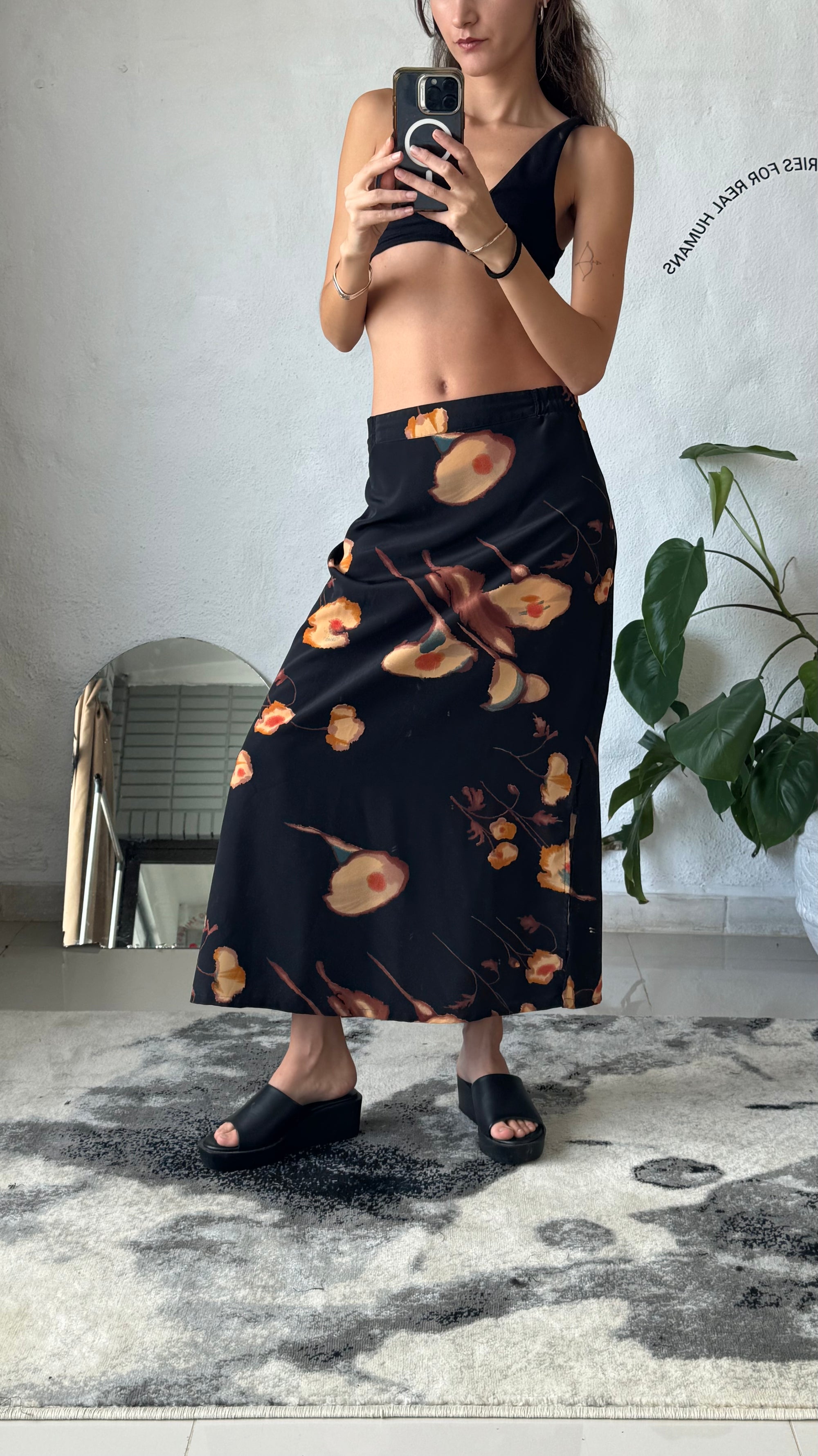Black Maxi Skirt