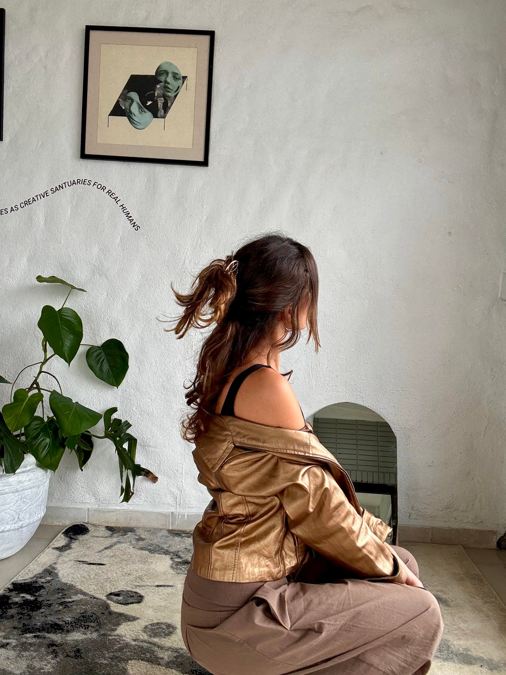 Golden jacket