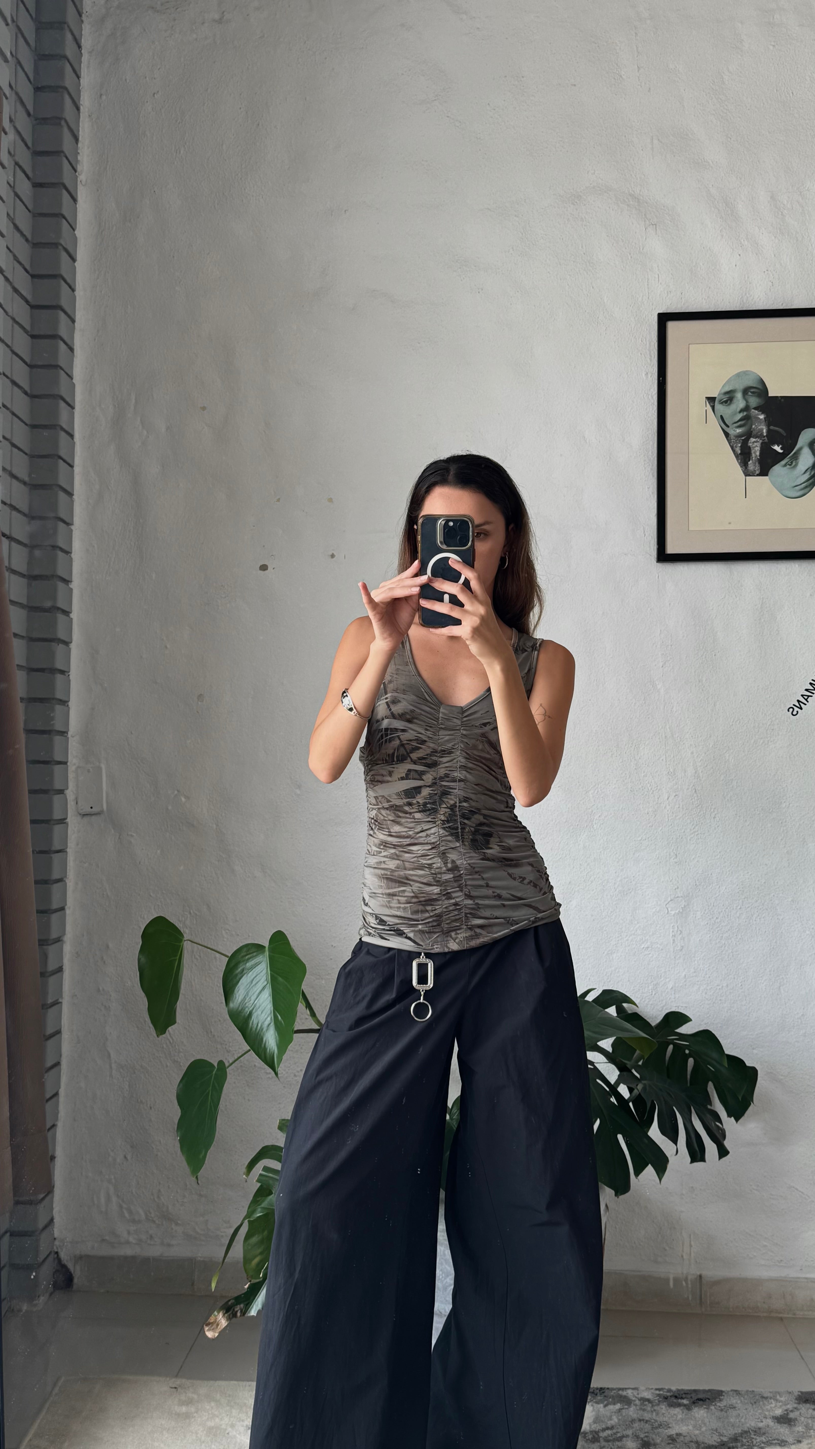 Camouflage top 90/
