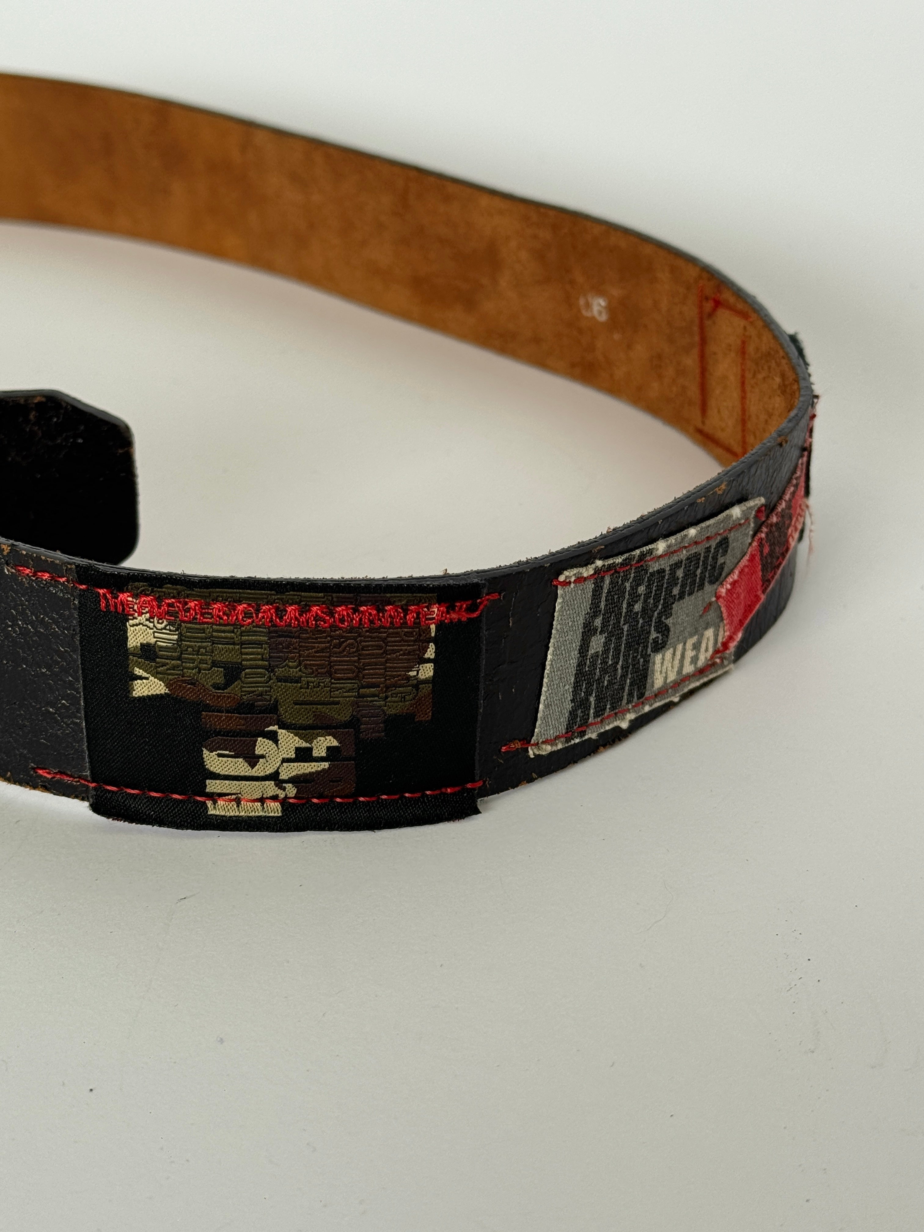 Frederic leather belt