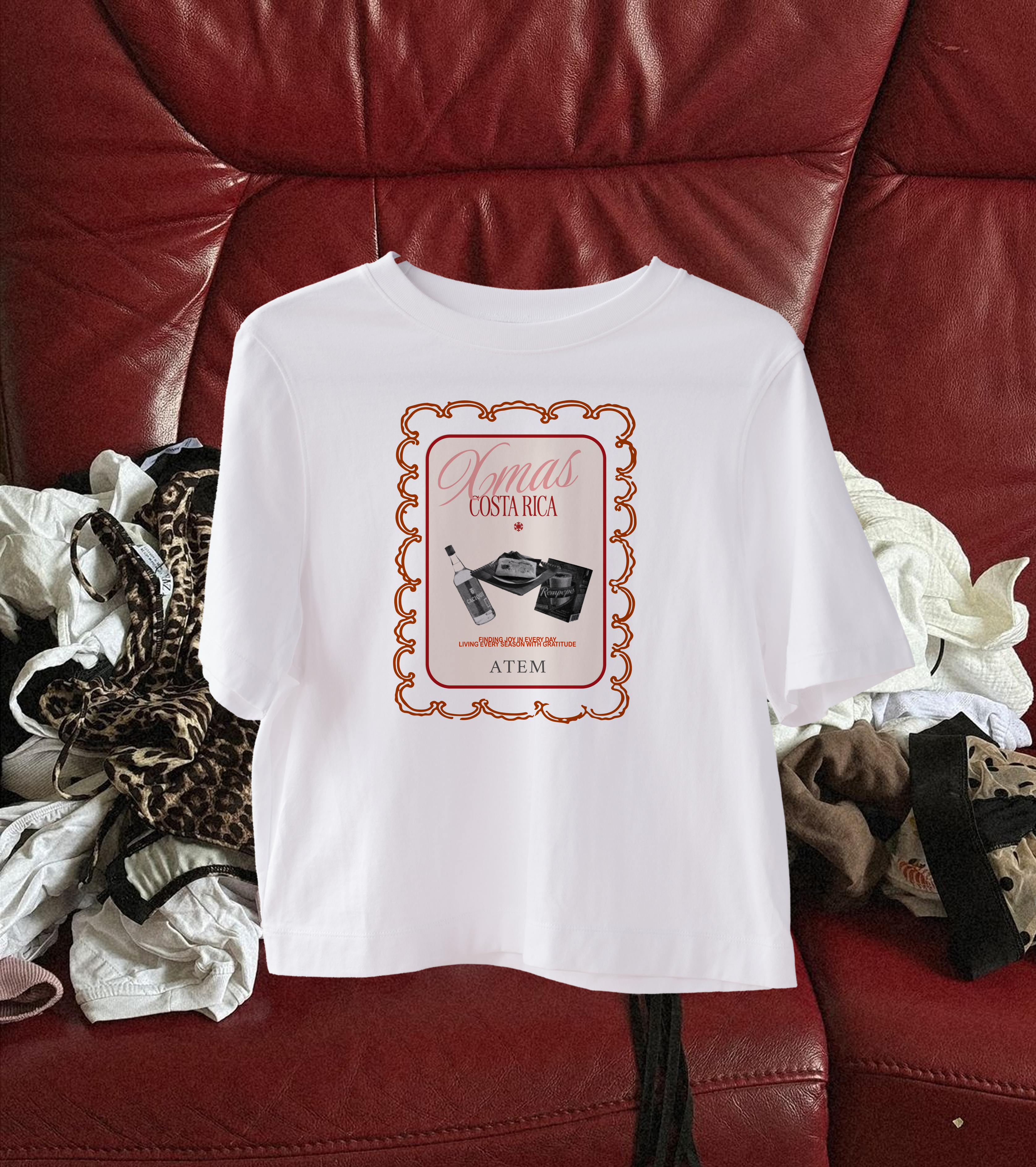 Costa Rica Christmas Tee🎄